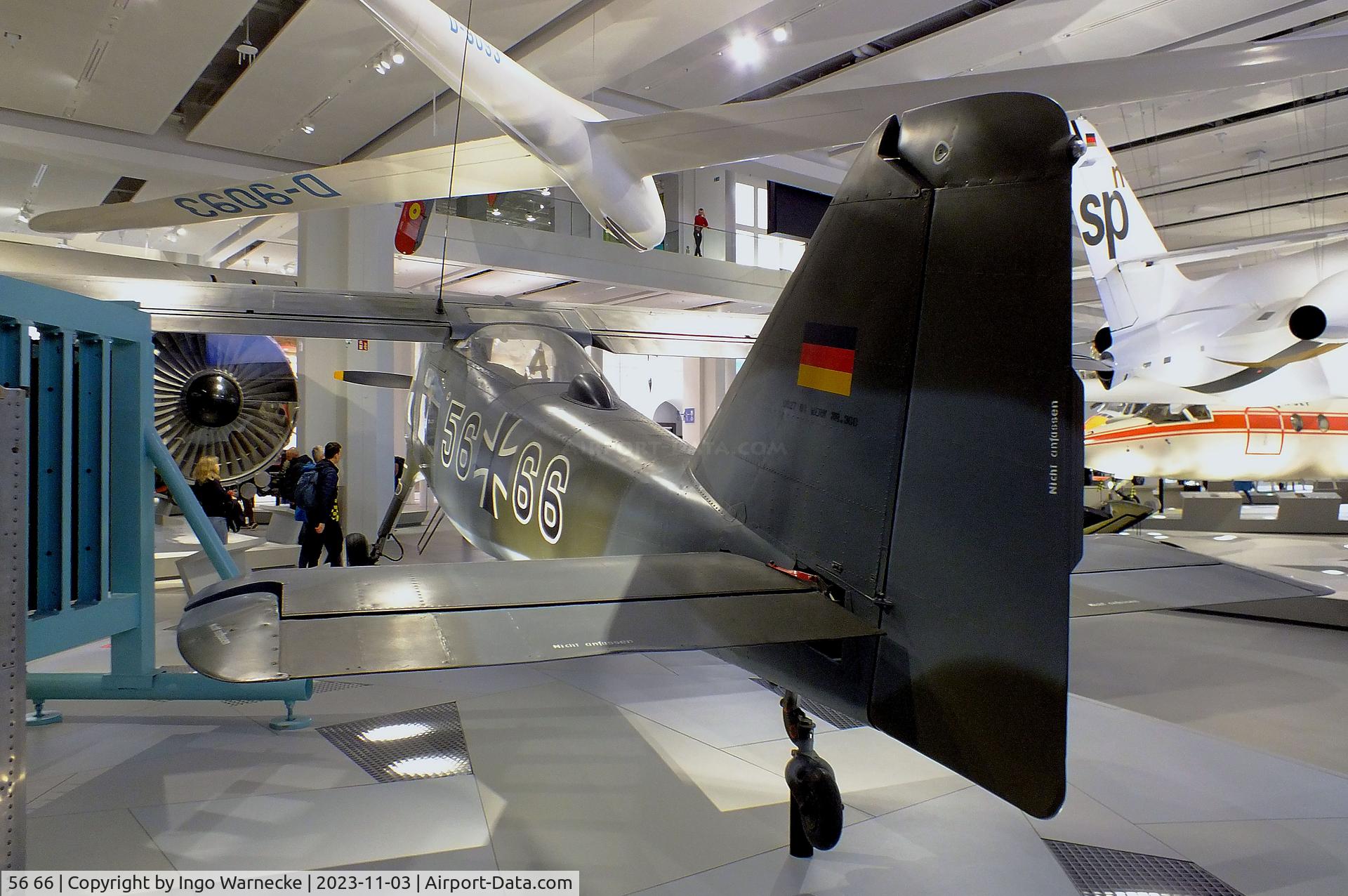 56 66, Dornier Do-27B C/N 360, Dornier Do 27B at Deutsches Museum, München (Munich)
