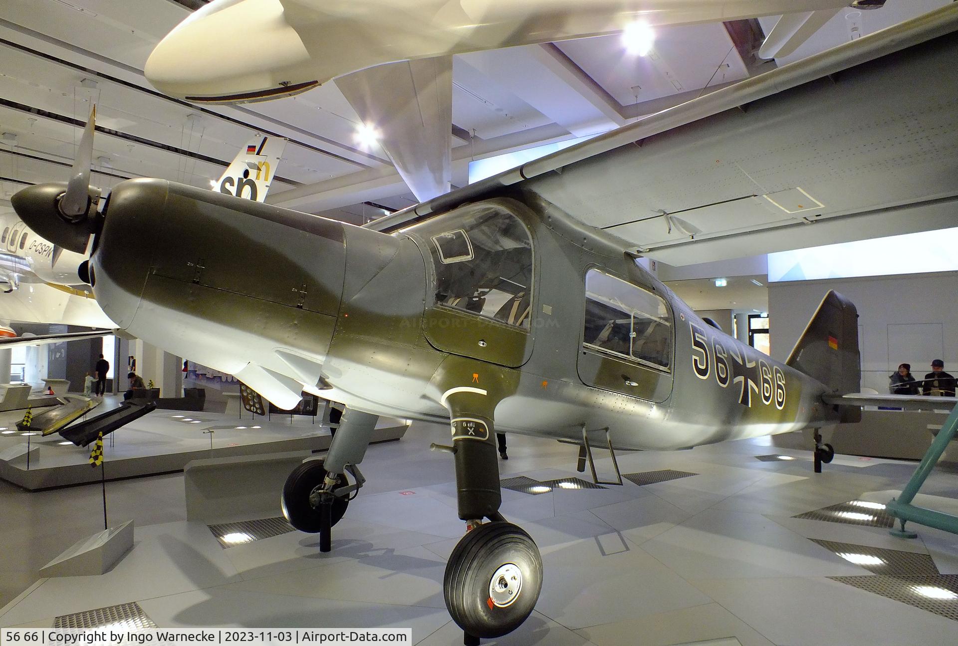 56 66, Dornier Do-27B C/N 360, Dornier Do 27B at Deutsches Museum, München (Munich)