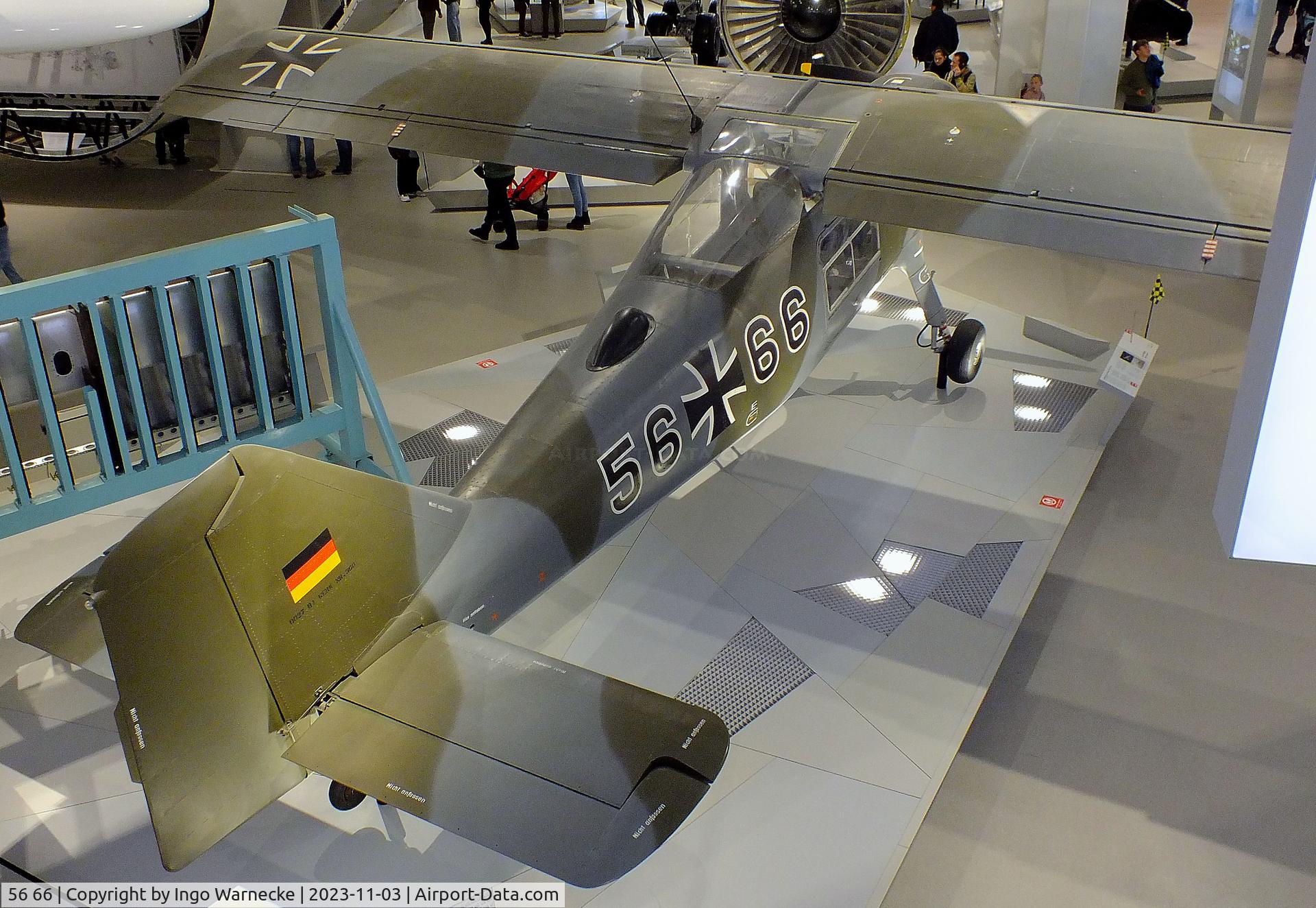 56 66, Dornier Do-27B C/N 360, Dornier Do 27B at Deutsches Museum, München (Munich)