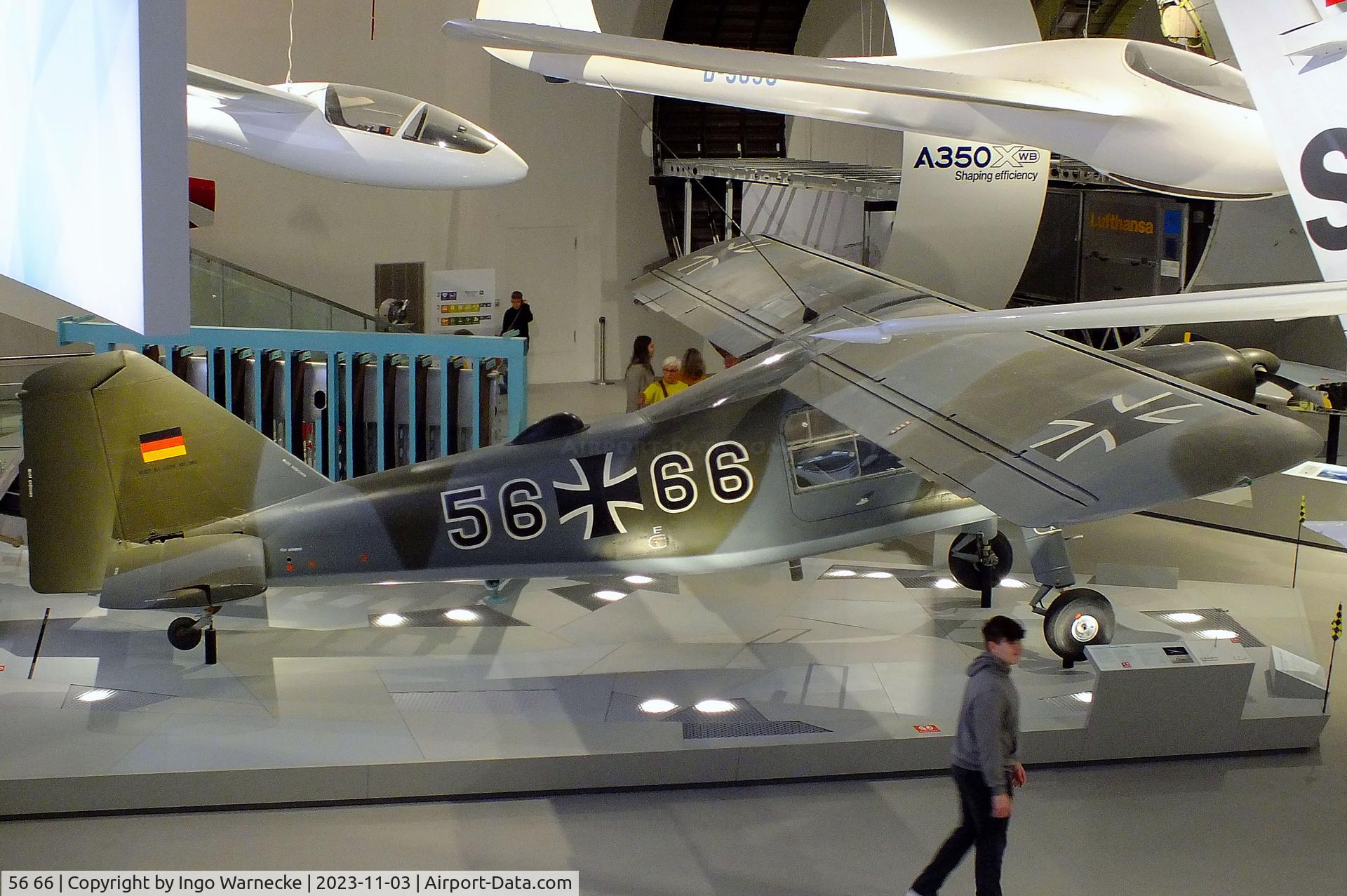 56 66, Dornier Do-27B C/N 360, Dornier Do 27B at Deutsches Museum, München (Munich)