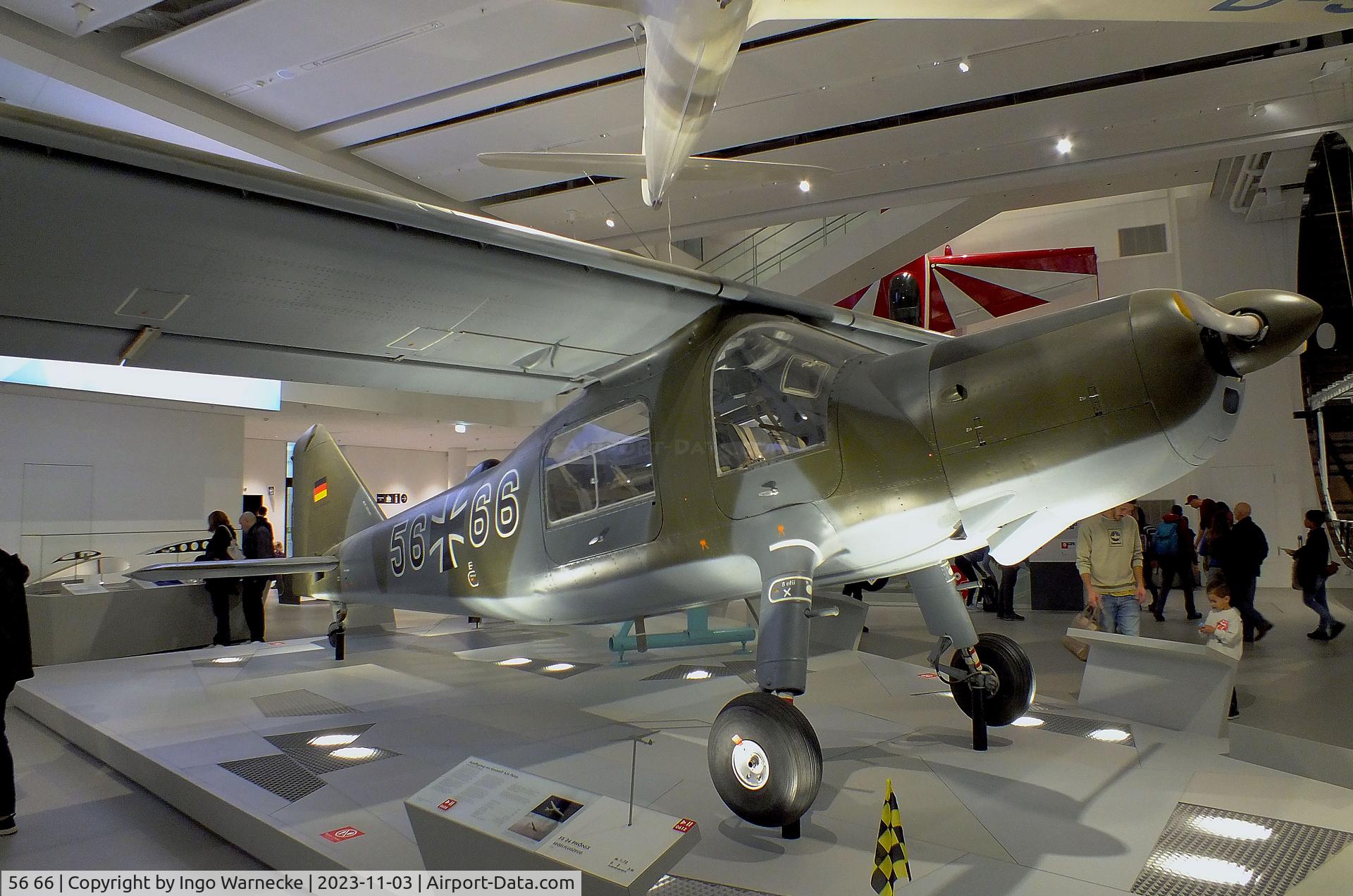 56 66, Dornier Do-27B C/N 360, Dornier Do 27B at Deutsches Museum, München (Munich)