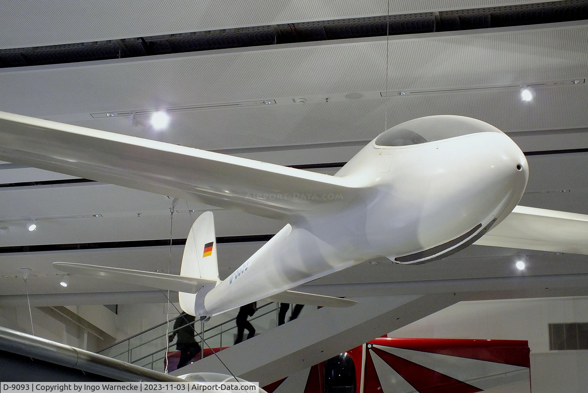 D-9093, 1957 Akaflieg Stuttgart FS-24 Phönix C/N V1, Akaflieg Stuttgart fs 24 Phönix at Deutsches Museum, München (Munich)