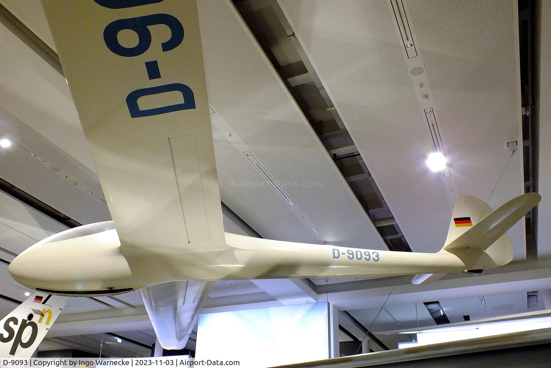 D-9093, 1957 Akaflieg Stuttgart FS-24 Phönix C/N V1, Akaflieg Stuttgart fs 24 Phönix at Deutsches Museum, München (Munich)
