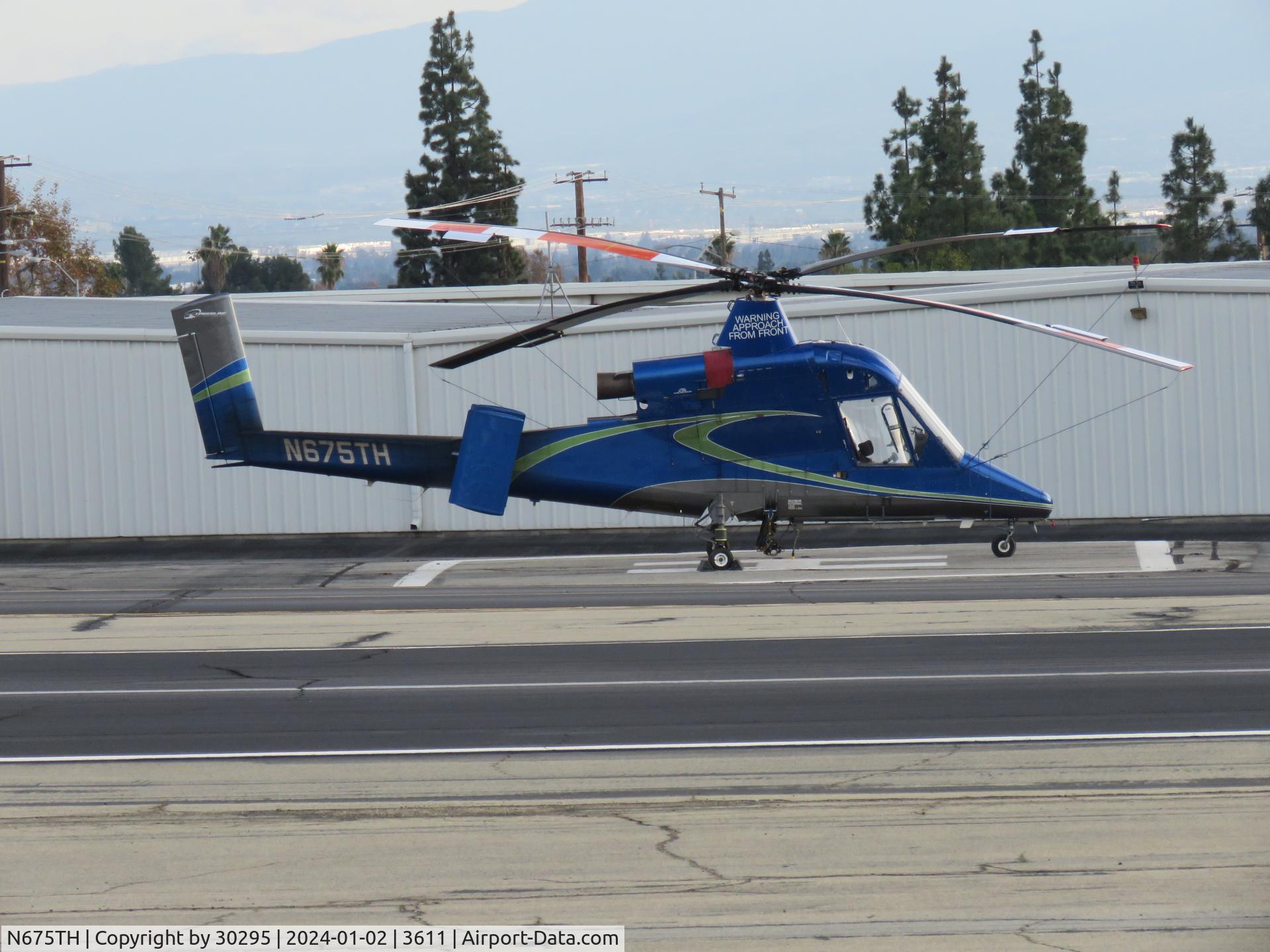 N675TH, 1998 Kaman K-1200 C/N A94-0025, On helipad