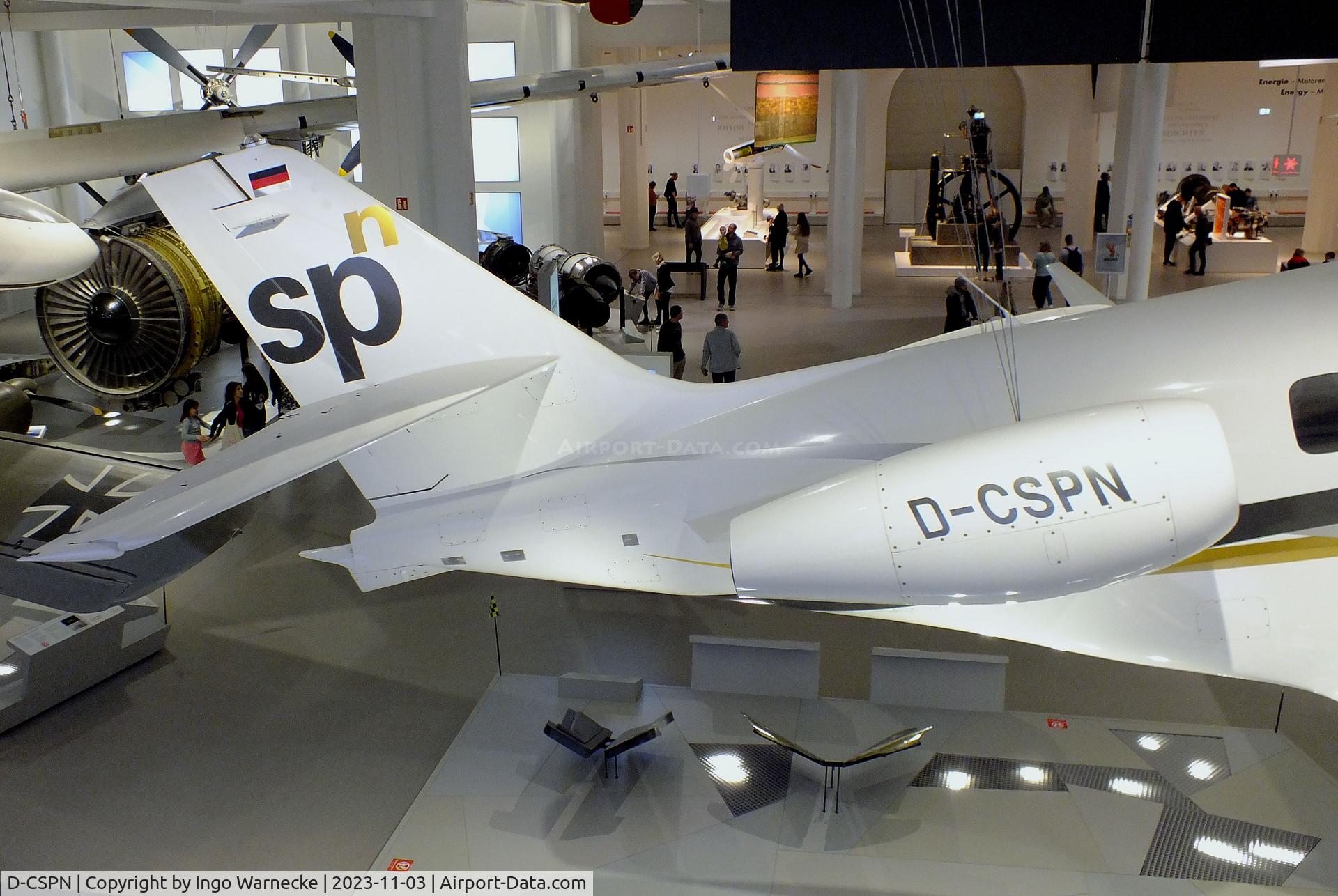 D-CSPN, 2005 Grob G-180 SPn Utility Jet C/N 90001, Grob G-180 SPn Utility Jet first prototype at Deutsches Museum, München (Munich)