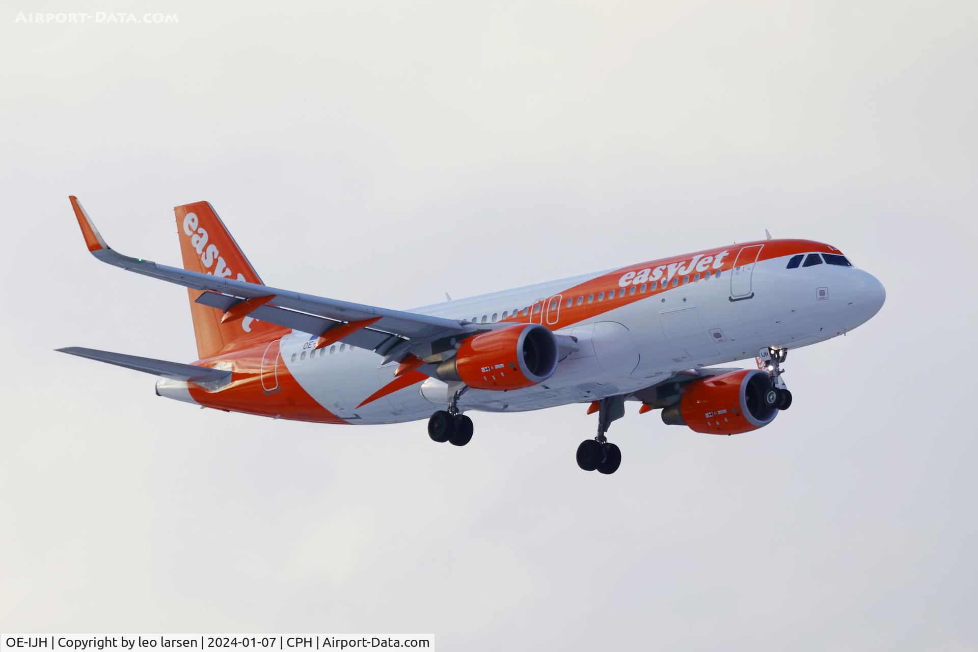 OE-IJH, 2017 Airbus A320-214 C/N 7687, Copenhagen 7.1.2024