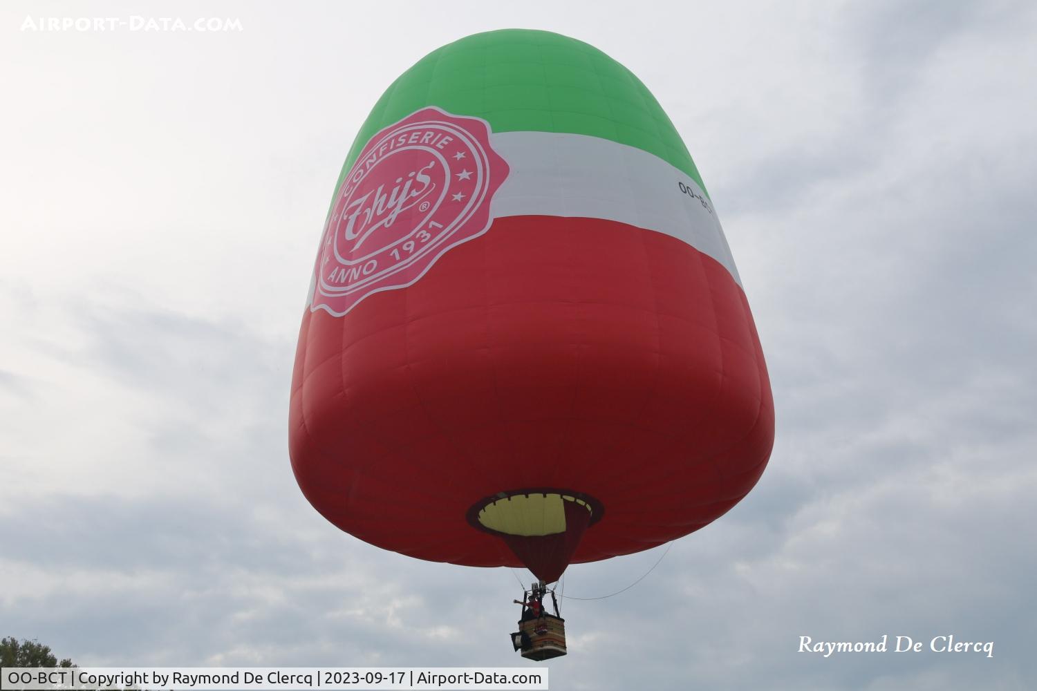 OO-BCT, 2021 Kubicek BB-S  Thys C/N 1717, Confiserie Thys, ballonmeeting Lochristi, ex OK-0717.