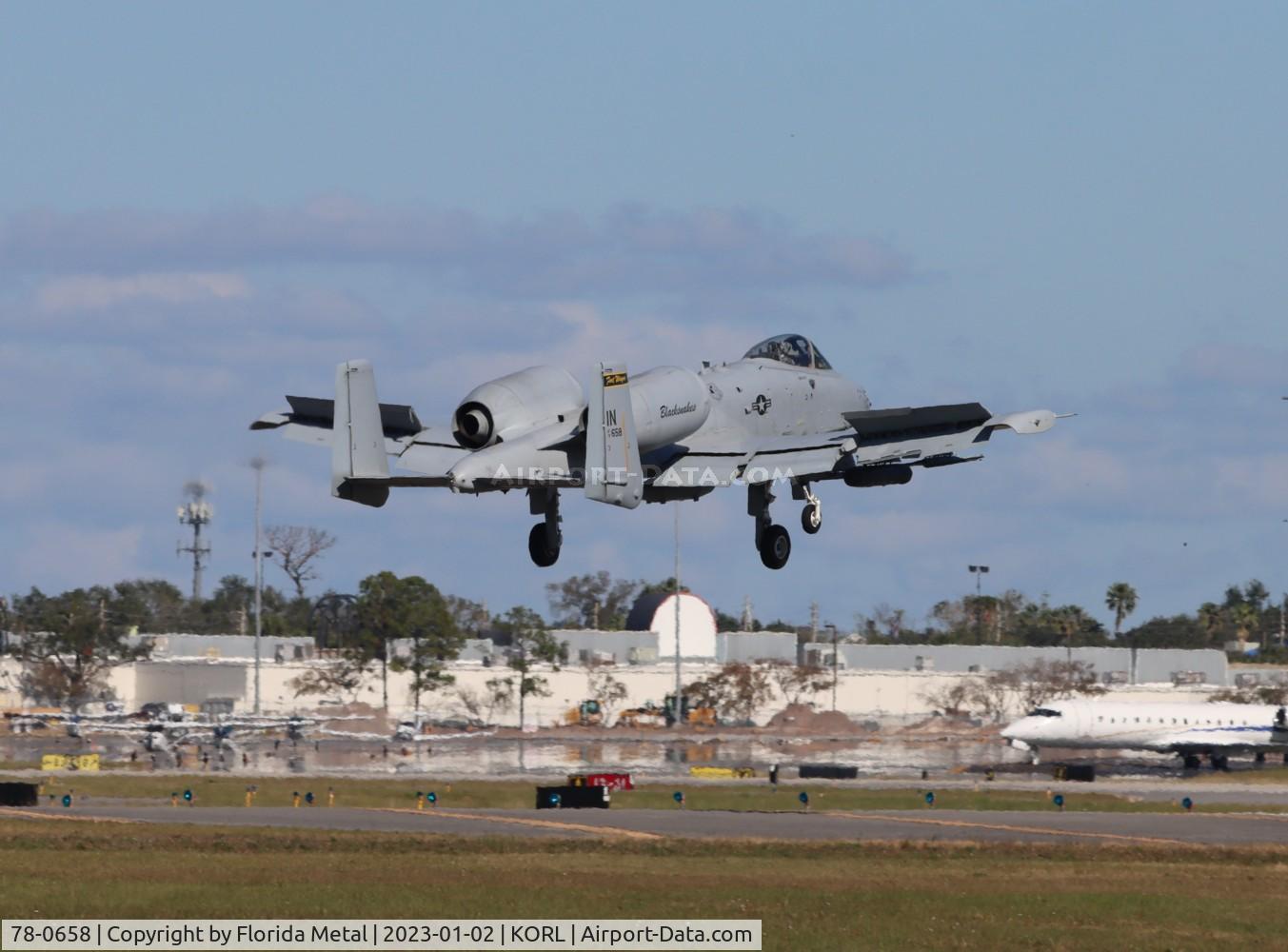 78-0658, 1978 Fairchild Republic A-10C Thunderbolt II C/N A10-0278, A-10 zx