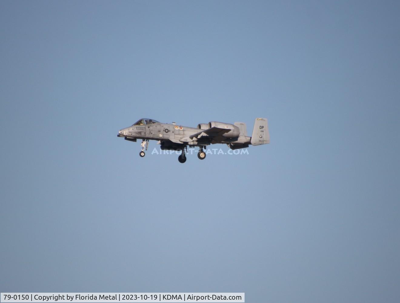 79-0150, 1979 Fairchild Republic A-10A Thunderbolt II C/N A10-0414, A-10 zx
