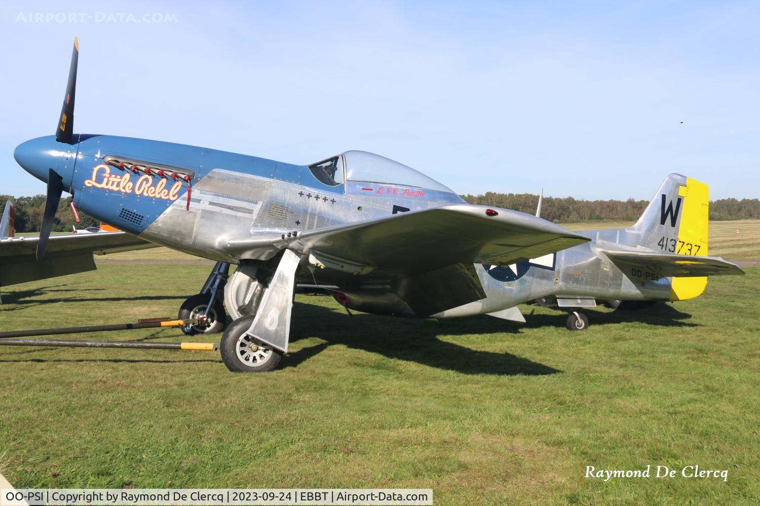 OO-PSI, North American P-51D Mustang C/N 124-48258 (45-11495), Flying Festival at Brasschaat.