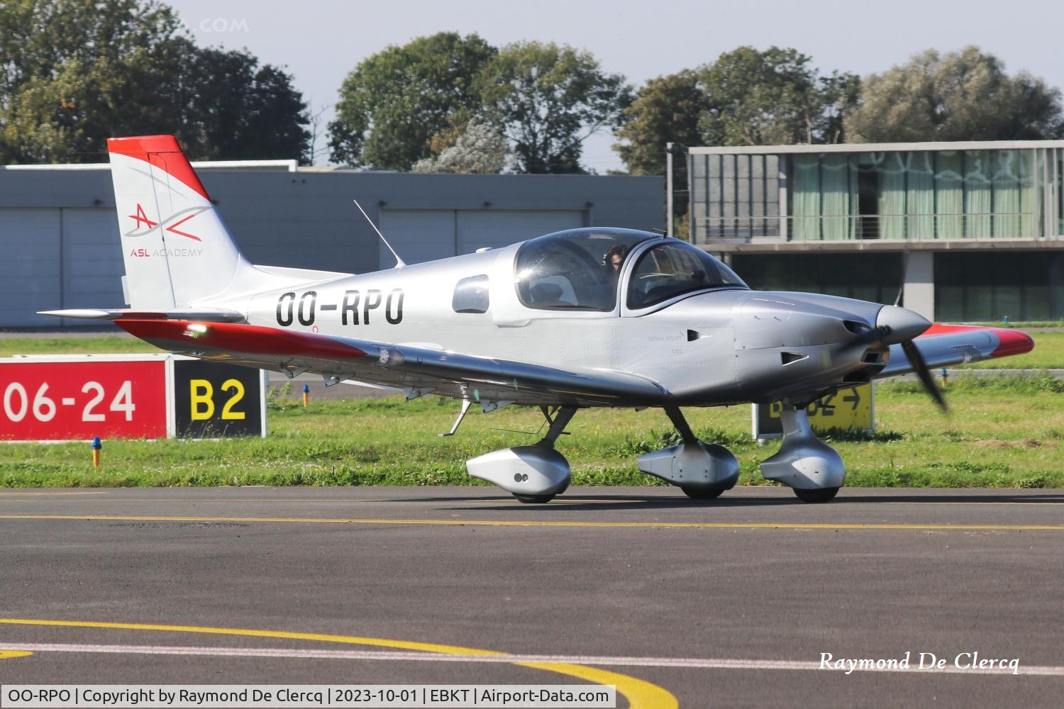 OO-RPO, 2021 Sonaca S201 C/N 032, OO-RPO at Wevelgem.