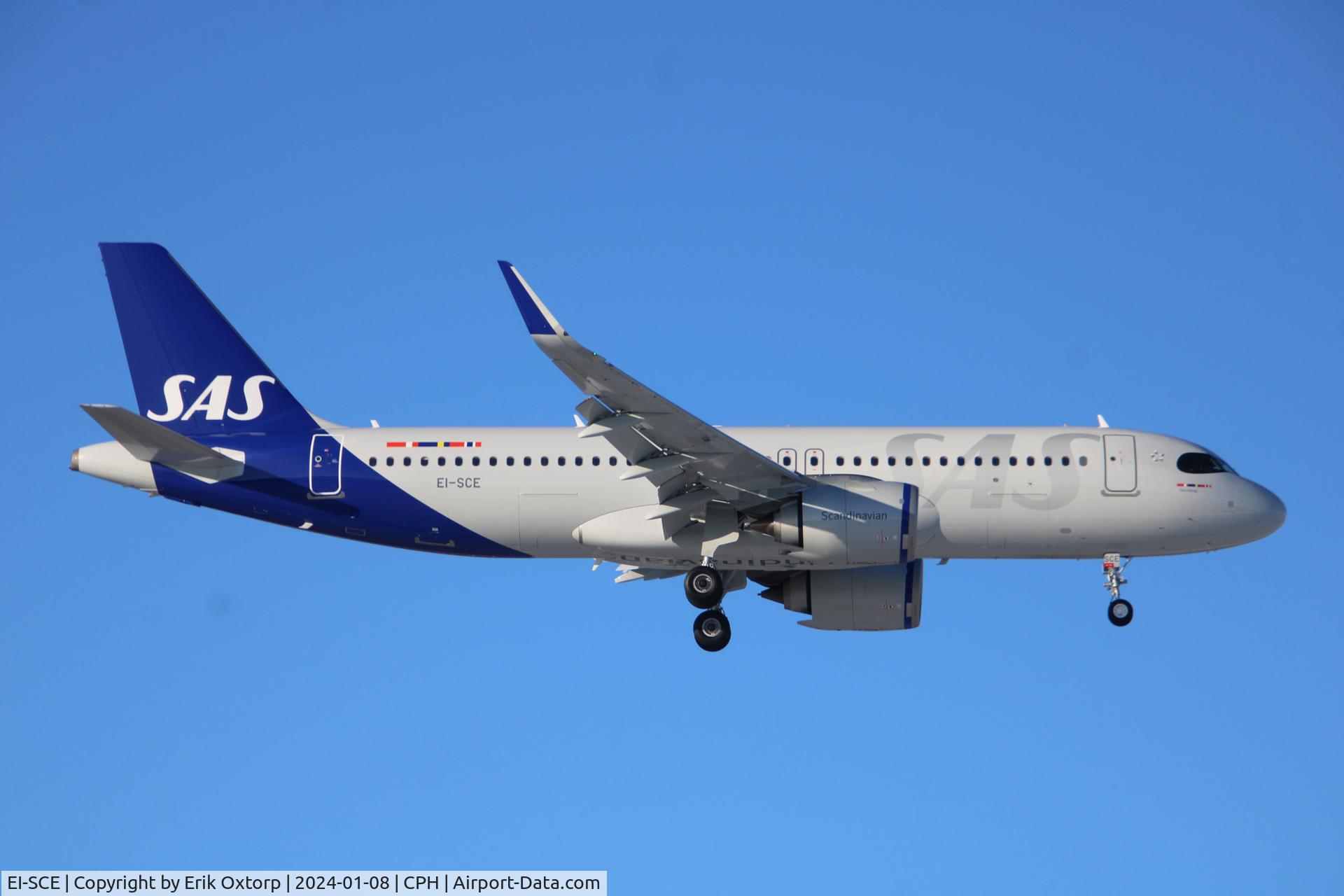 EI-SCE, 2023 Airbus A320-251N C/N 11767, EI-SCE landing rw 04L in beautiful sunshine.