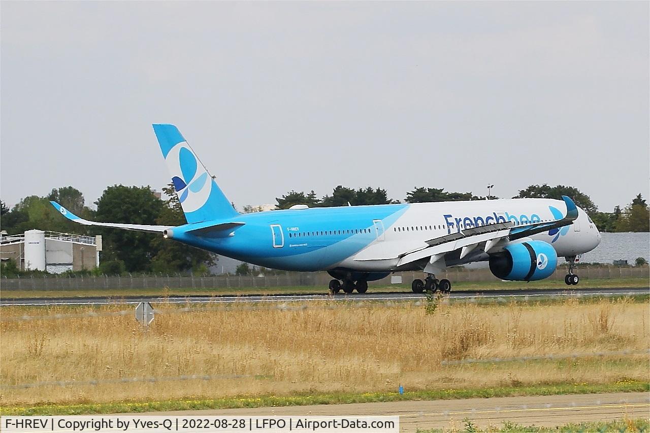 F-HREV, 2017 Airbus A350-941 C/N 193, Airbus A350-941, Landing rwy 06, Paris Orly airport (LFPO-ORY)