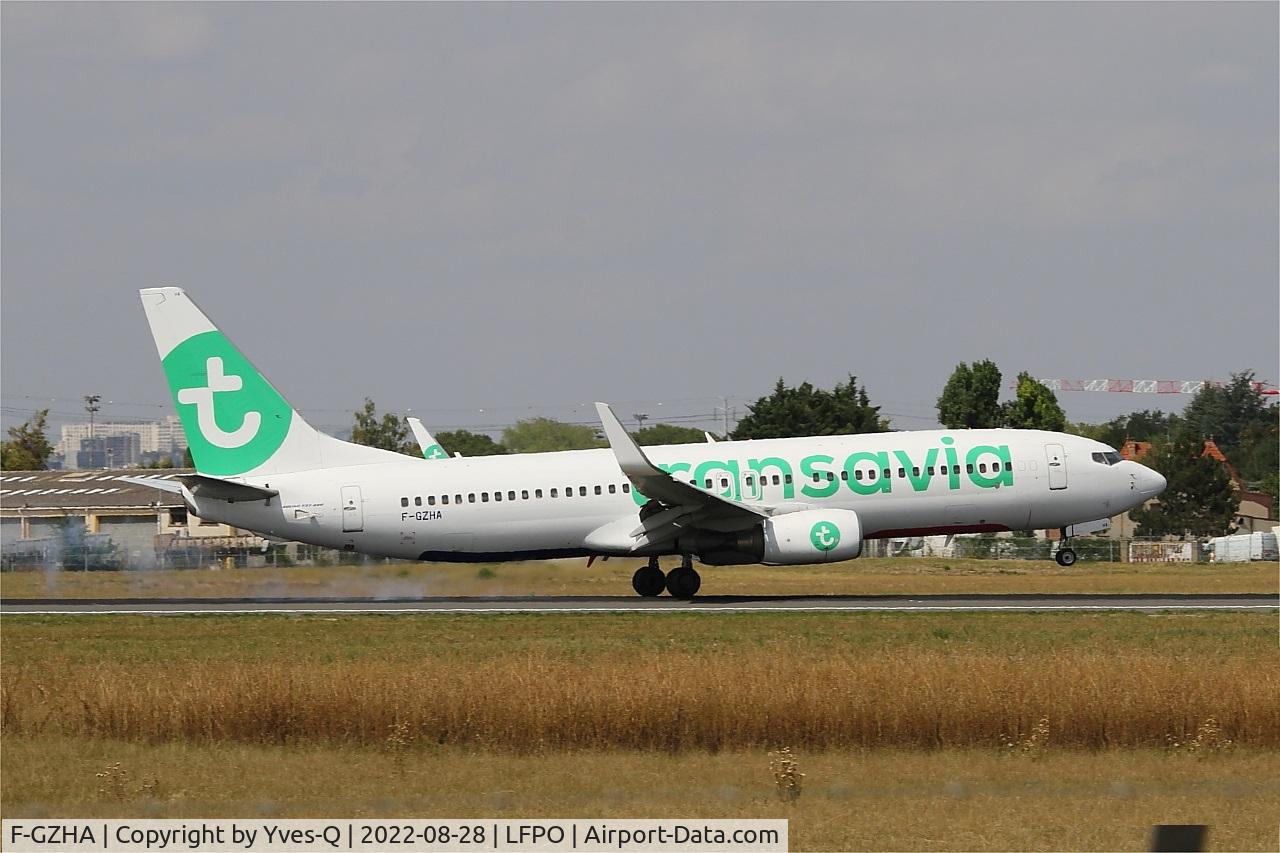 F-GZHA, 2007 Boeing 737-8GJ C/N 34901, Boeing 737-8GJ, Landing rwy 06, Paris-Orly airport (LFPO-ORY)