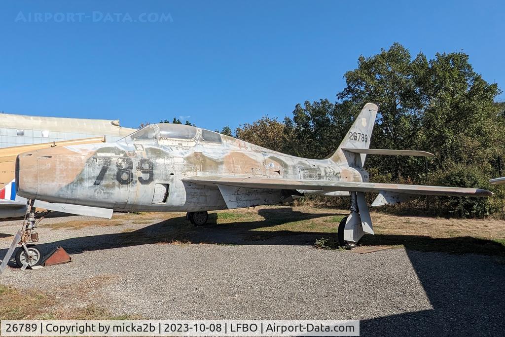 26789, 1952 Republic F-84F Thunderstreak C/N Not found 52-6789, Preserved