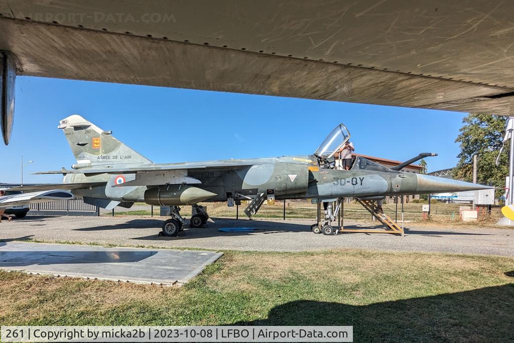 261, Dassault Mirage F.1CT C/N 261, Preserved