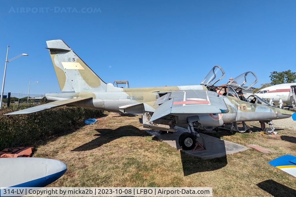 314-LV, 1978 Dassault Dornier Alpha Jet E C/N E5, Preserved