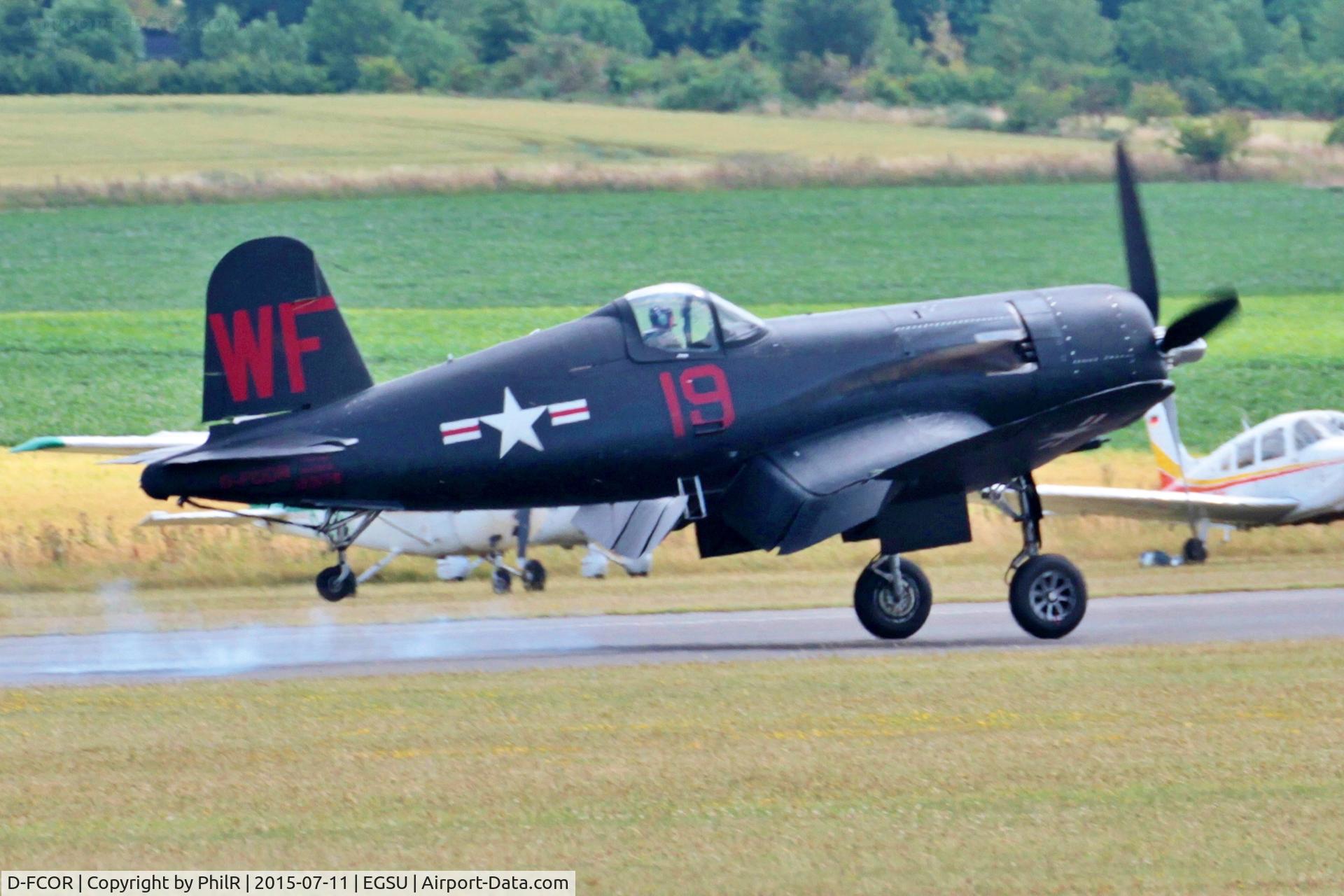 D-FCOR, 1950 Vought F4U-5NL Corsair C/N 124541, D-FCOR 123176 1950 Vought F4U-5NL Corsair USMC Duxford