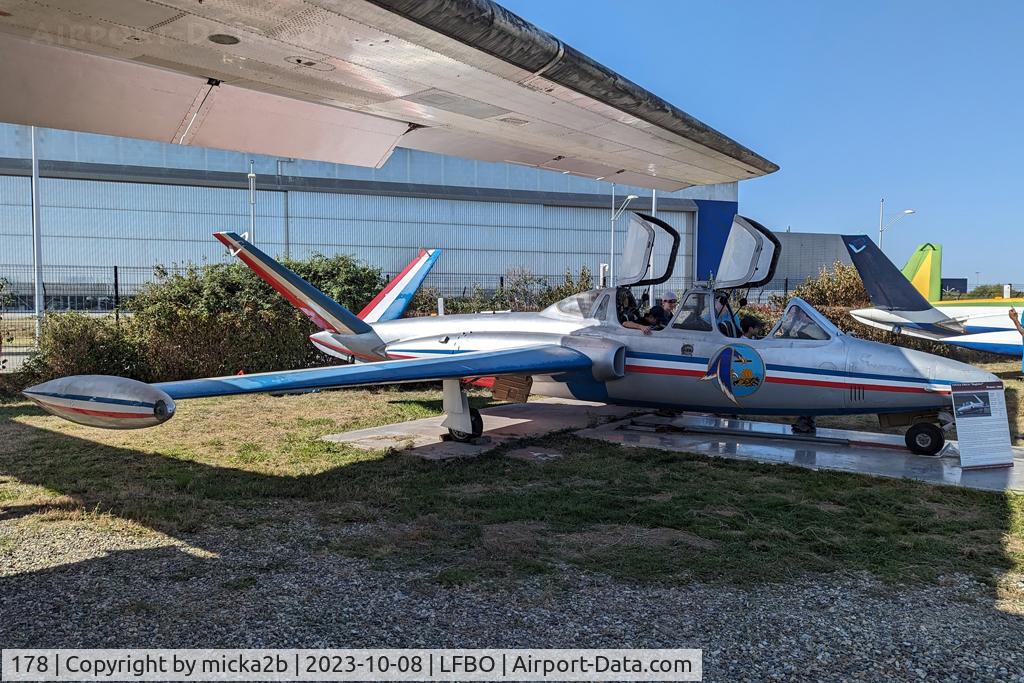 178, Fouga CM-170 Magister C/N 178, Preserved