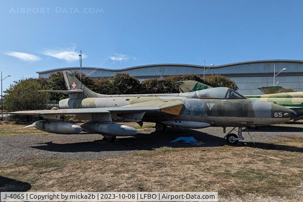 J-4065, Hawker Hunter F.58 C/N 41H-697432, Preserved