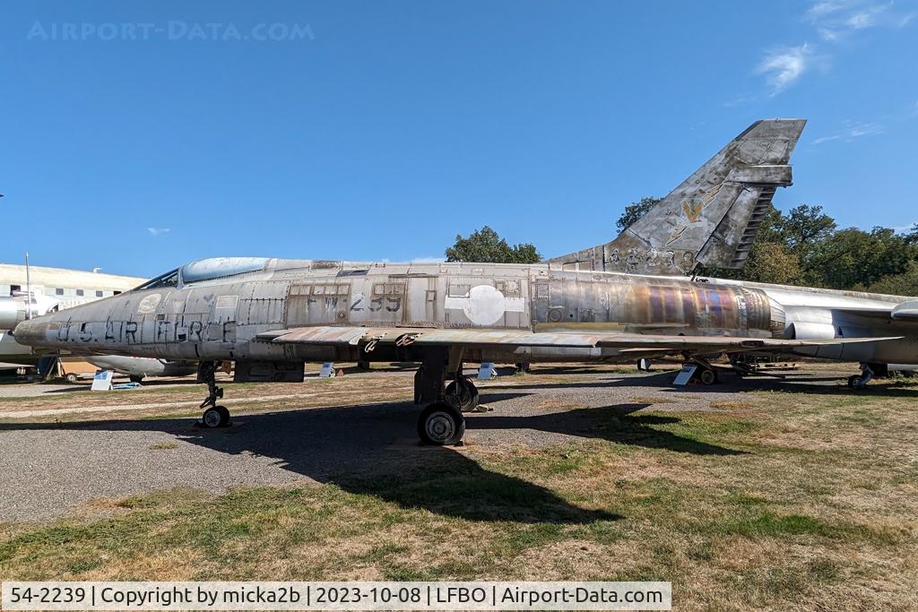54-2239, 1954 North American F-100D Super Sabre C/N 223-119, Preserved