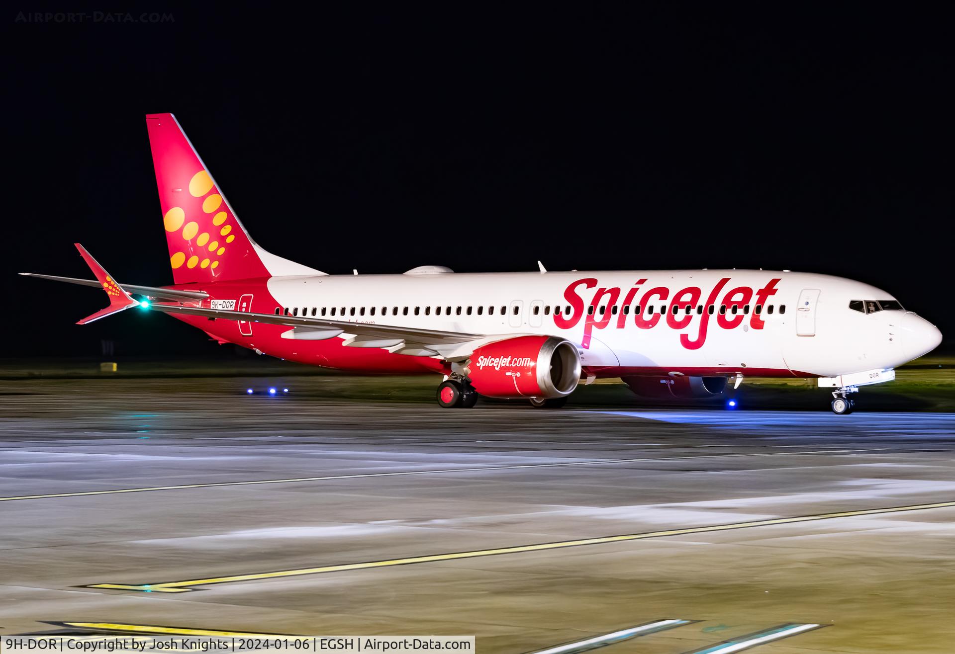 9H-DOR, 2019 Boeing 737-8 MAX C/N 60184, Arriving At Norwich For Respray.