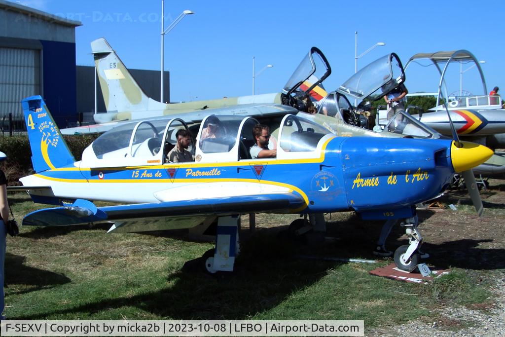 F-SEXV, Socata TB-30 Epsilon C/N 105, Preserved