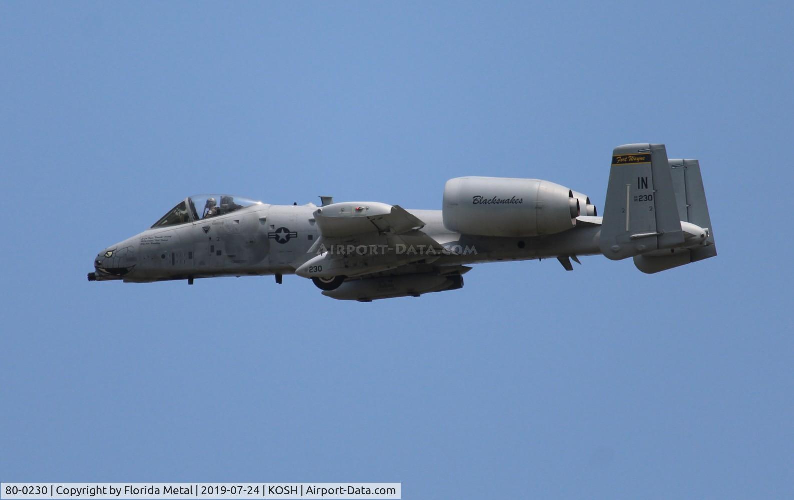 80-0230, 1980 Fairchild Republic A-10C Thunderbolt II C/N A10-0580, A-10 zx
