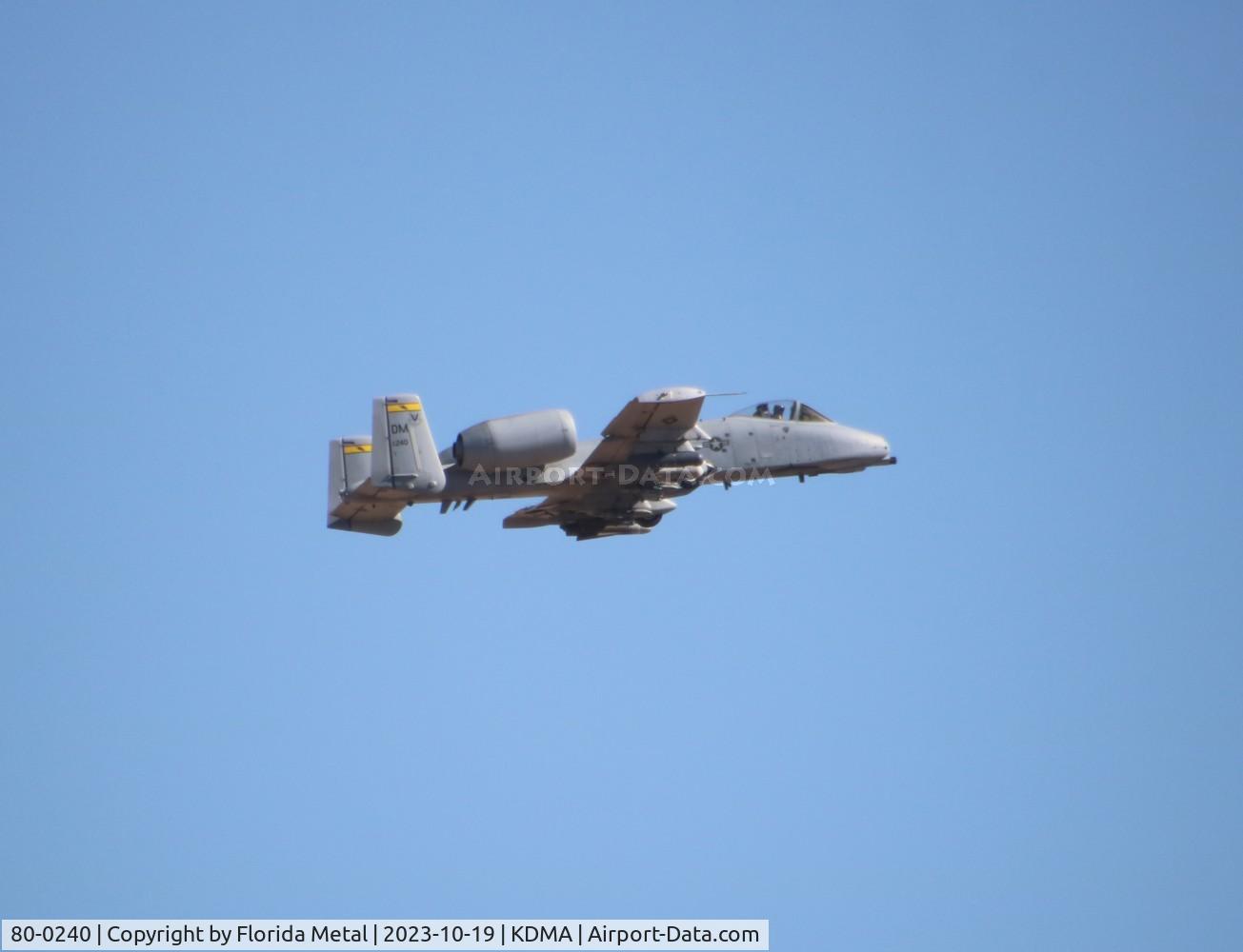 80-0240, 1980 Fairchild Republic A-10C Thunderbolt II C/N A10-0590, A-10 zx