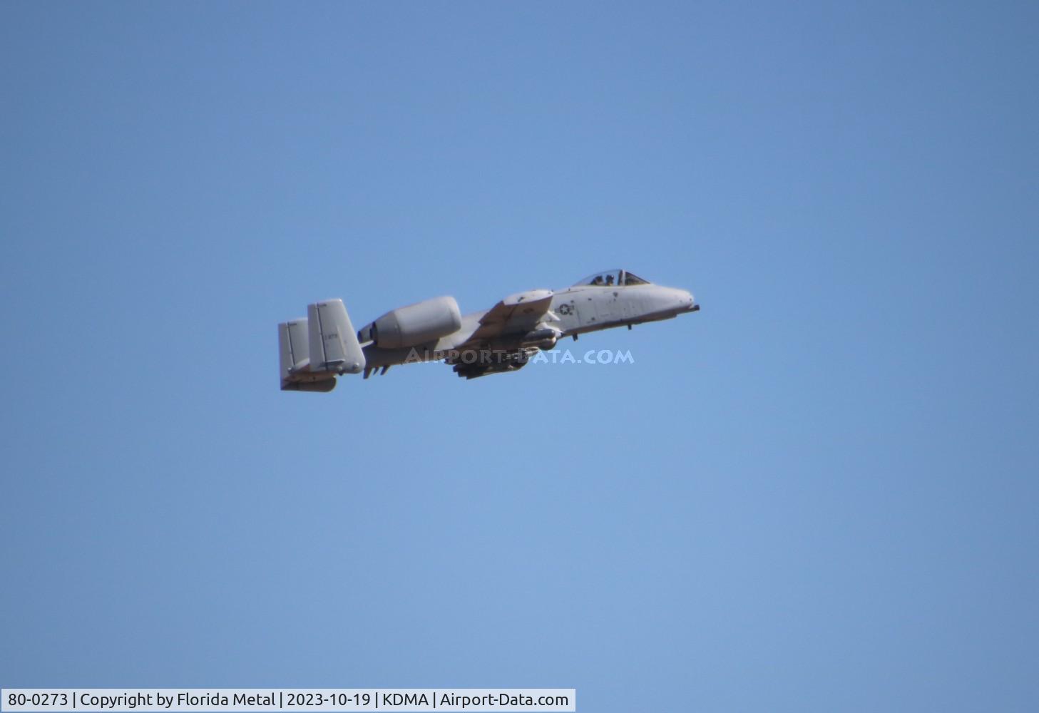 80-0273, 1980 Fairchild Republic A-10C Thunderbolt II C/N A10-0623, A-10 zx
