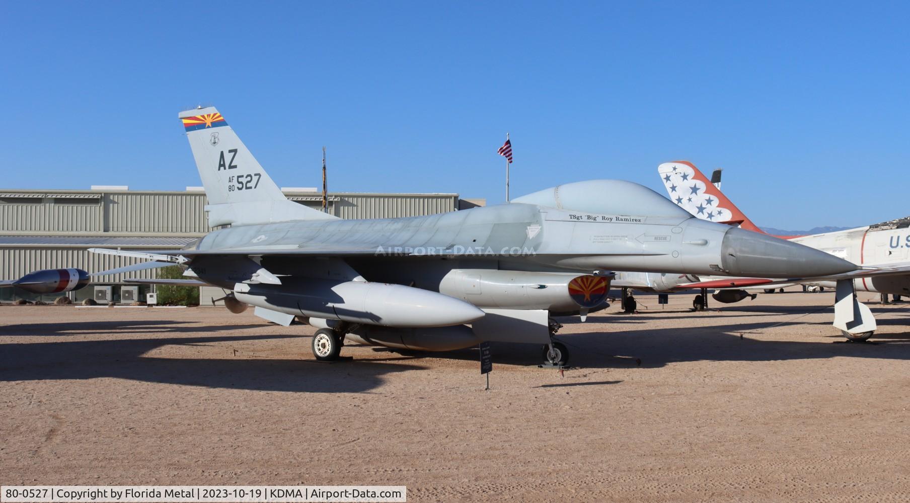 80-0527, 1980 General Dynamics F-16A Fighting Falcon C/N 61-248, F-16 zx
