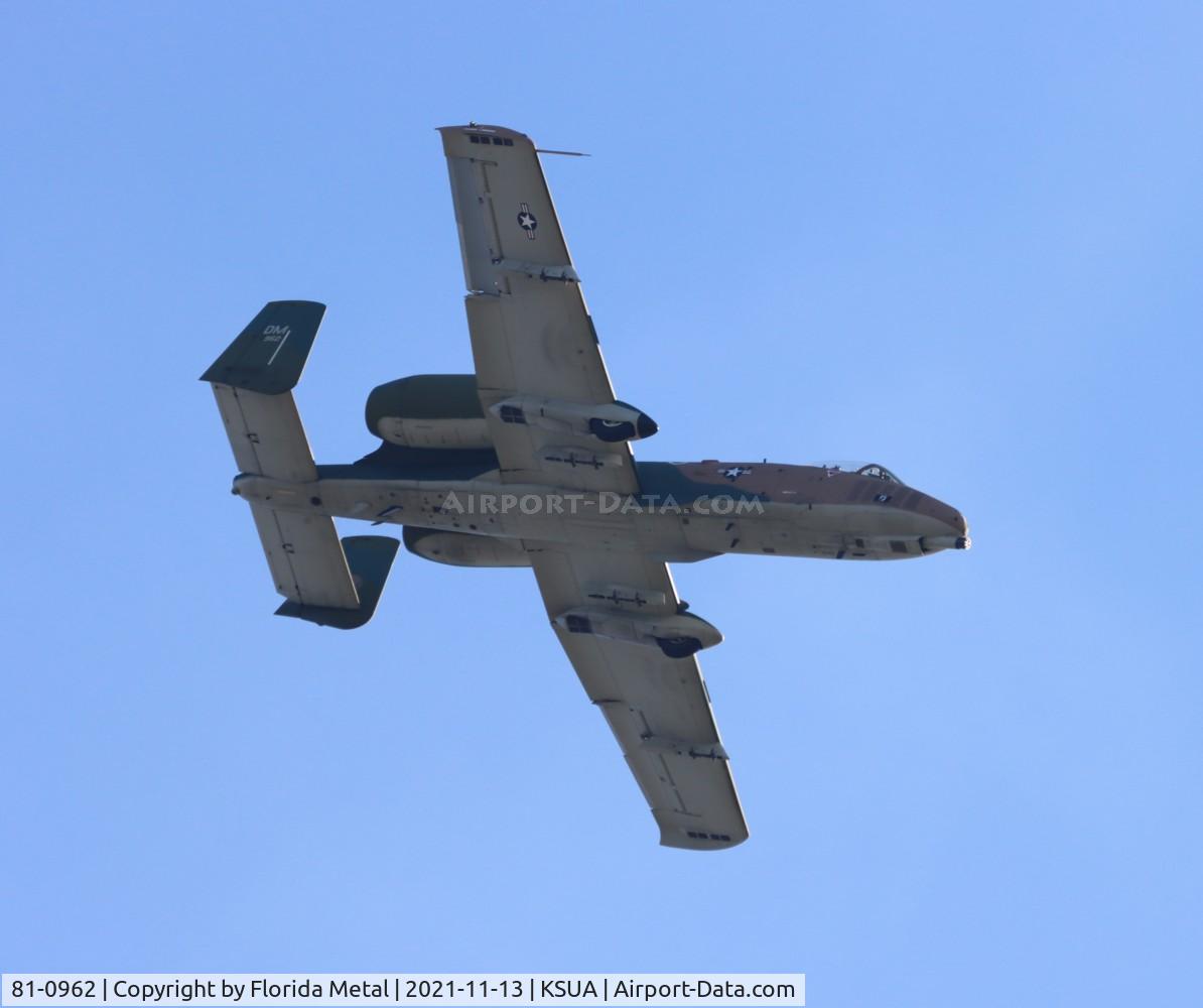 81-0962, 1981 Fairchild Republic A-10C Thunderbolt II C/N A10-0657, A-10 zx