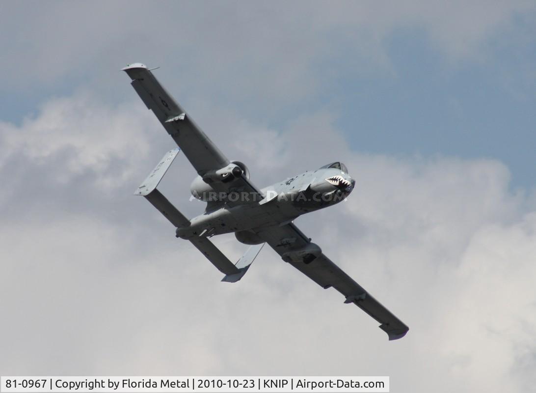 81-0967, 1981 Fairchild Republic A-10C Thunderbolt II C/N A10-0662, NAS JAX 2010 zx