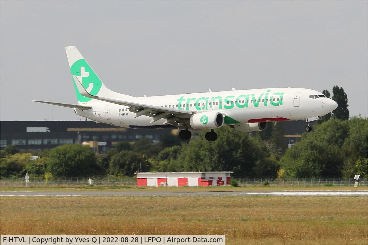 F-HTVL, 2008 Boeing 737-8Q8 C/N 35276, Boeing 737-8Q8, Landing rwy 06, Paris Orly airport (LFPO-ORY)