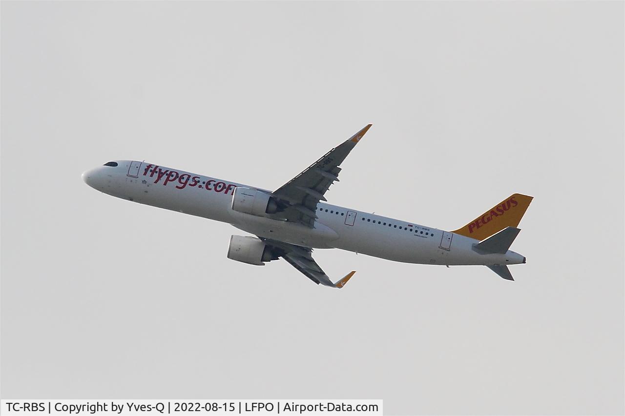 TC-RBS, 2022 Airbus A321-251NX C/N 10953, Airbus A321-251NX, Climbing from rwy 06, Paris Orly airport (LFPO-ORY)