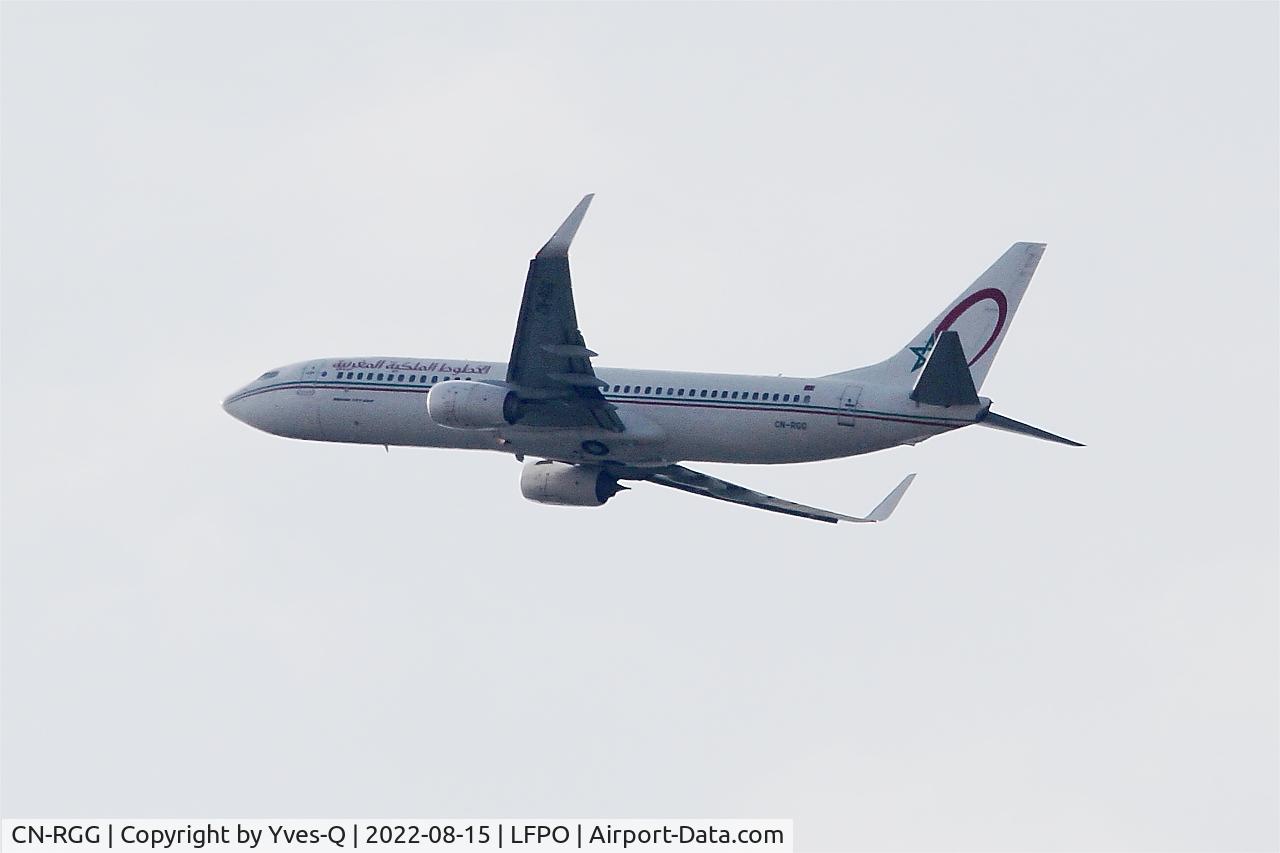 CN-RGG, 2011 Boeing 737-86N C/N 36829, Boeing 737-86N, Climbing from rwy 24, Paris-Orly airport (LFPO-ORY)