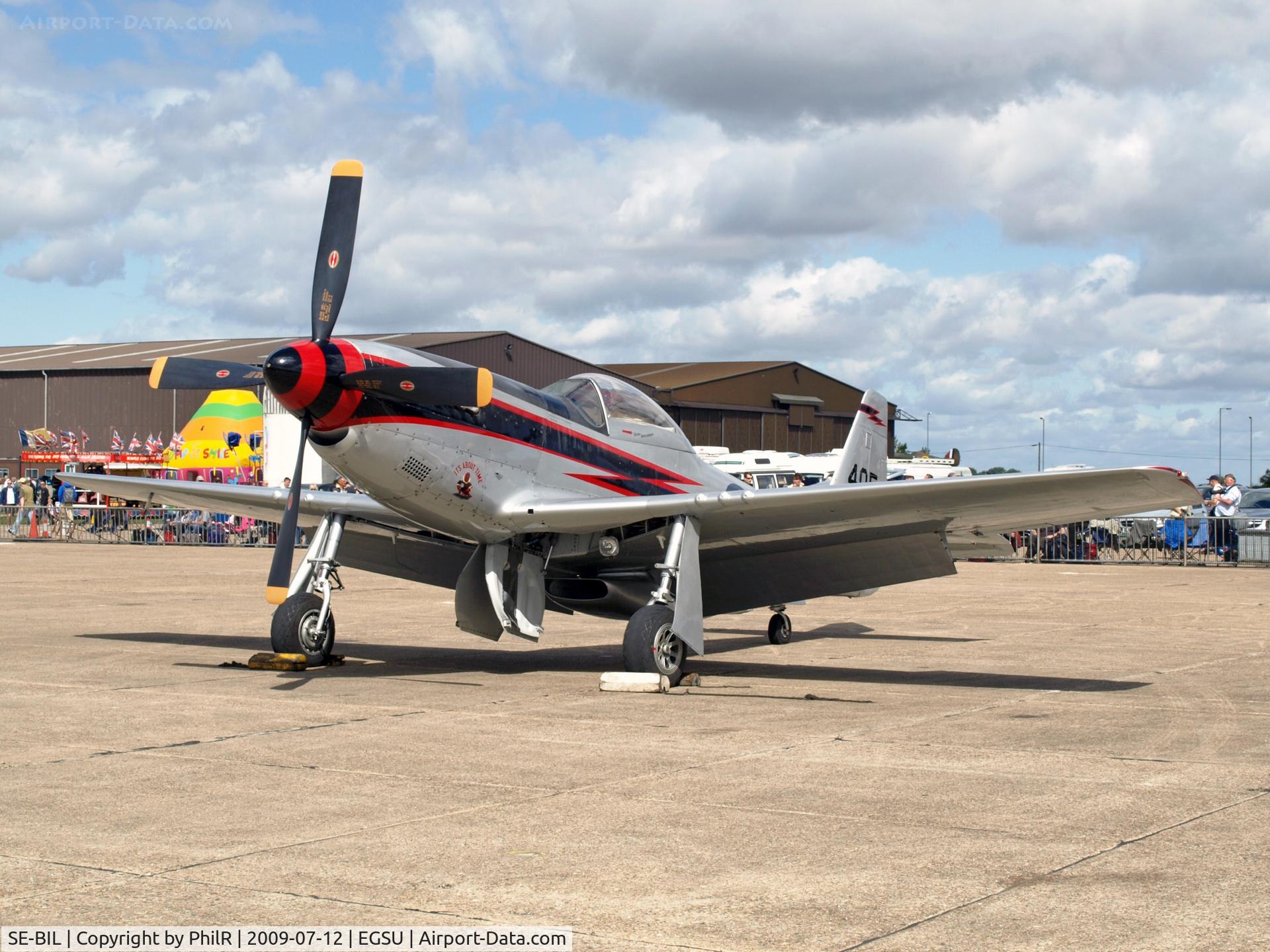 SE-BIL, 1944 North American F-51D Mustang C/N 44-10753, SE-BIL 1944 NA P-51D Mustang Flying Legends Duxford