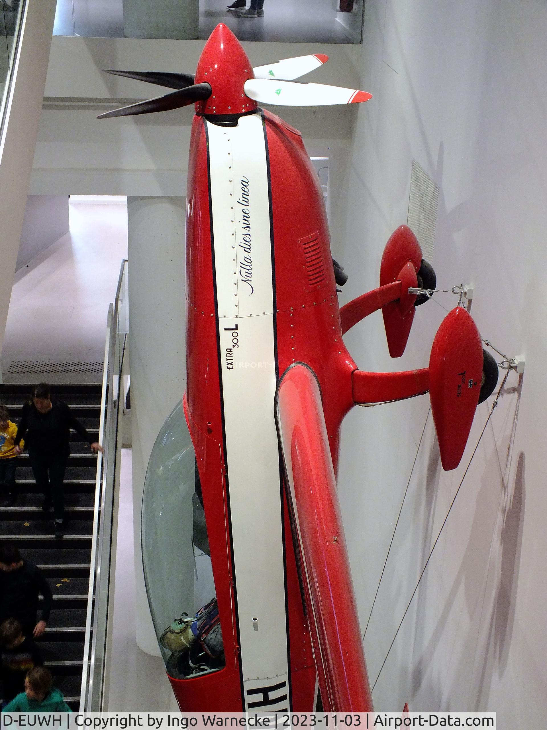 D-EUWH, 1994 Extra EA-300L C/N 01, Extra EA-300L at Deutsches Museum, München (Munich)