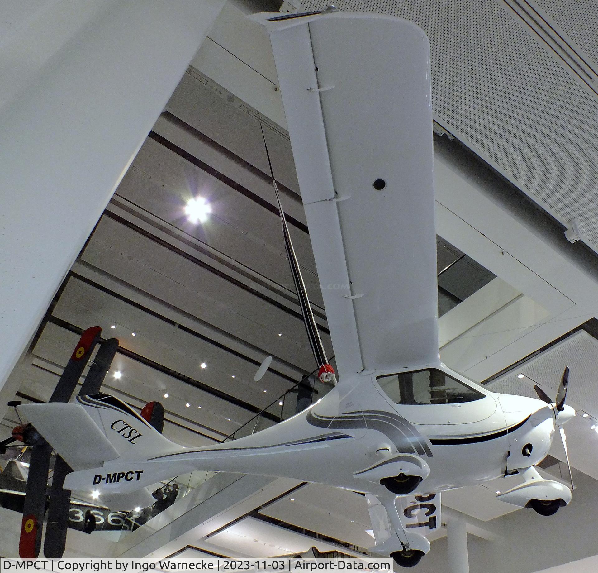 D-MPCT, Flight Design CT Supralight C/N E-09-02-11, Flight Design CT Supralight at Deutsches Museum, München (Munich)