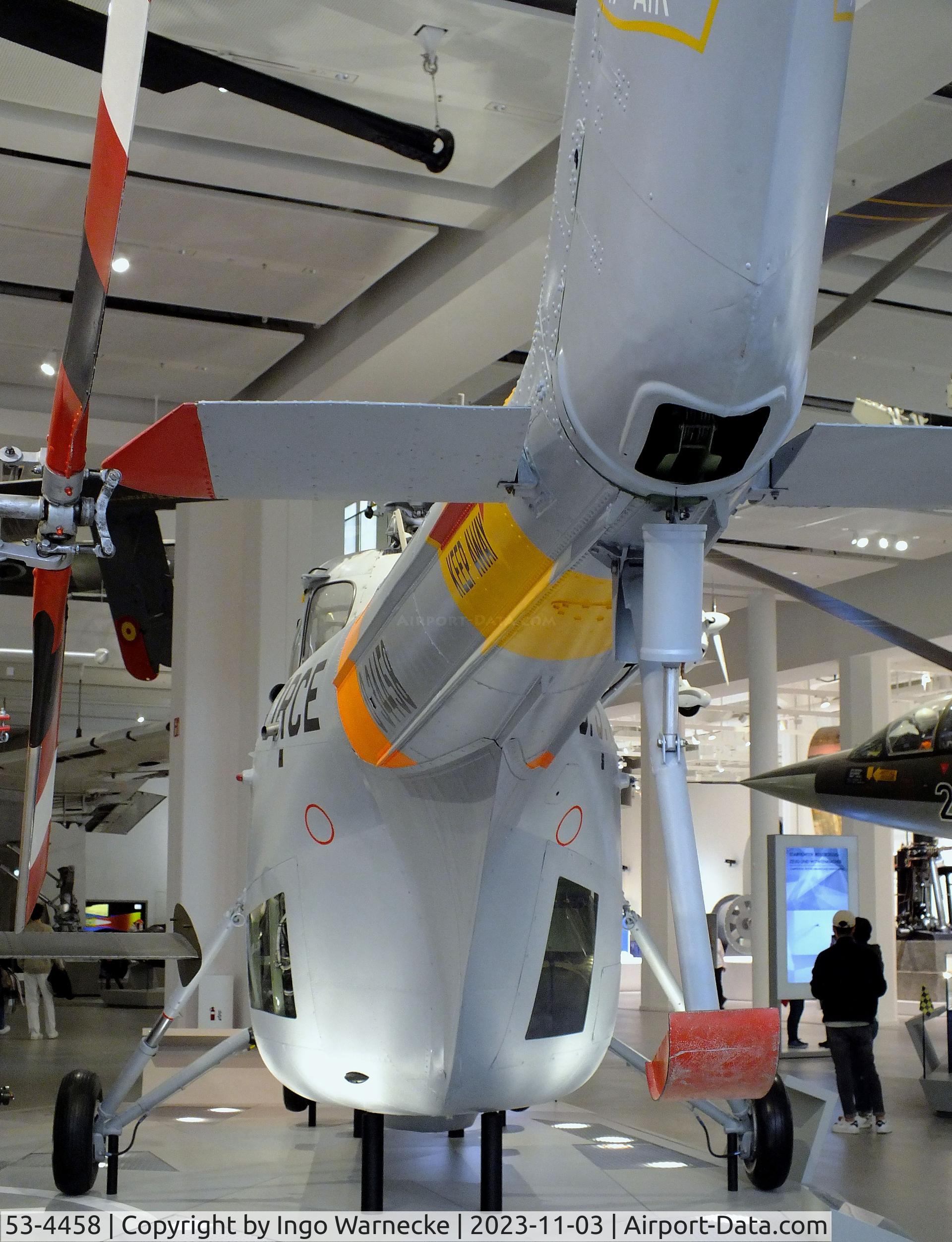 53-4458, Sikorsly H-19B Chickasaw C/N Not found 53-4458, Sikorsky H-19B Chickasaw (part of outer skin replaced with acrylic glas) at Deutsches Museum, München (Munich)