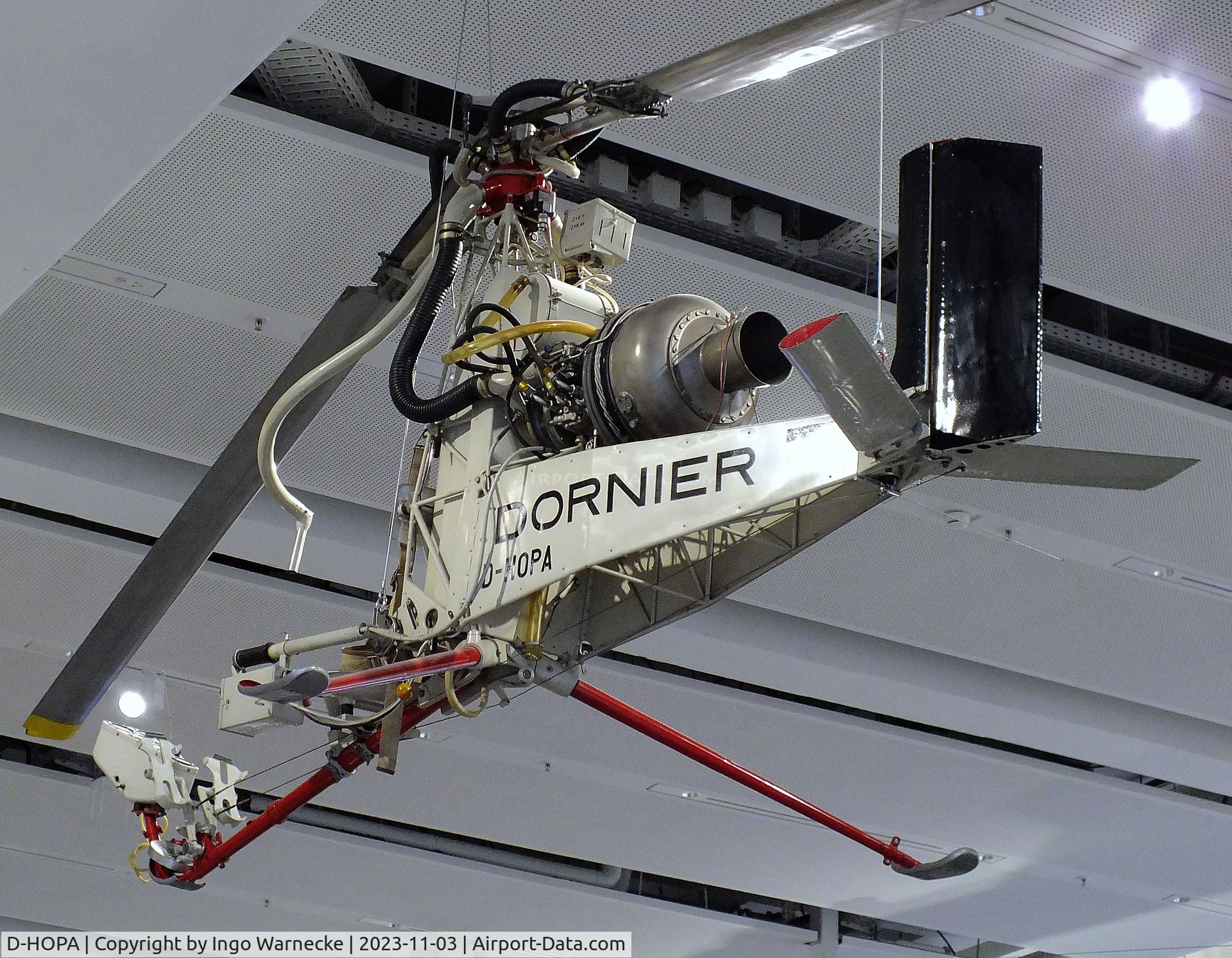 D-HOPA, 1962 Dornier Do-32E C/N 32003, Dornier Do 32 E at Deutsches Museum, München (Munich)