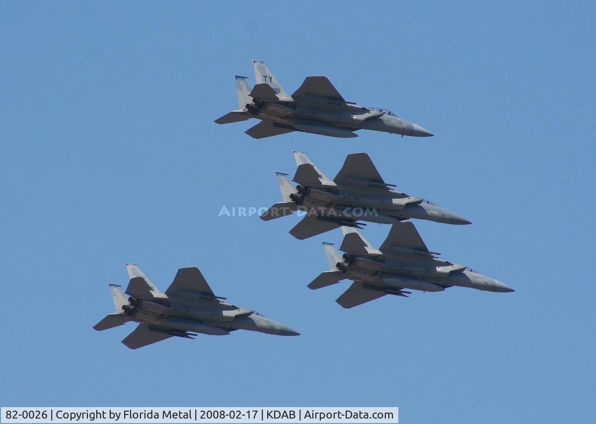 82-0026, 1982 McDonnell Douglas F-15C Eagle C/N 0841/C257, DAB zx