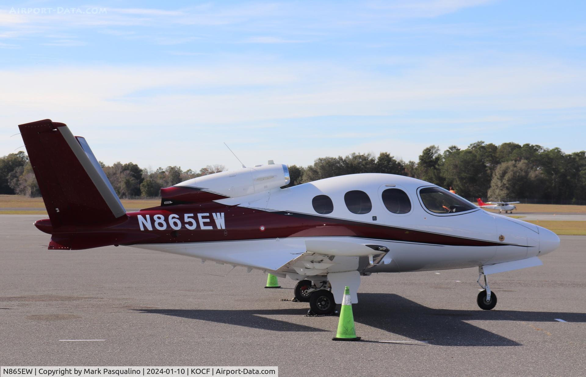 N865EW, 2021 Cirrus sSF50 C/N 0303, Cirrus SF50
