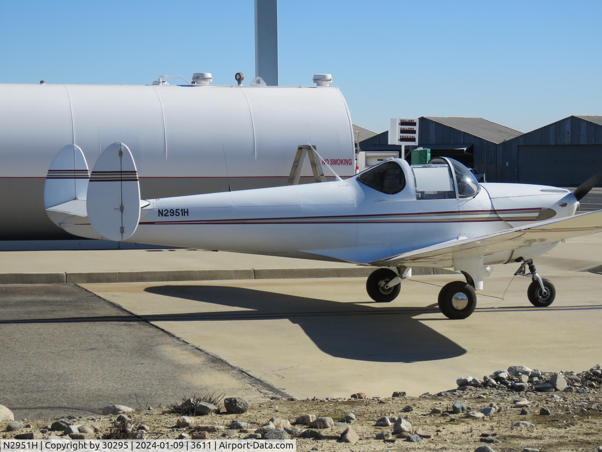 N2951H, 1946 Ercoupe 415-C C/N 3576, Stopped