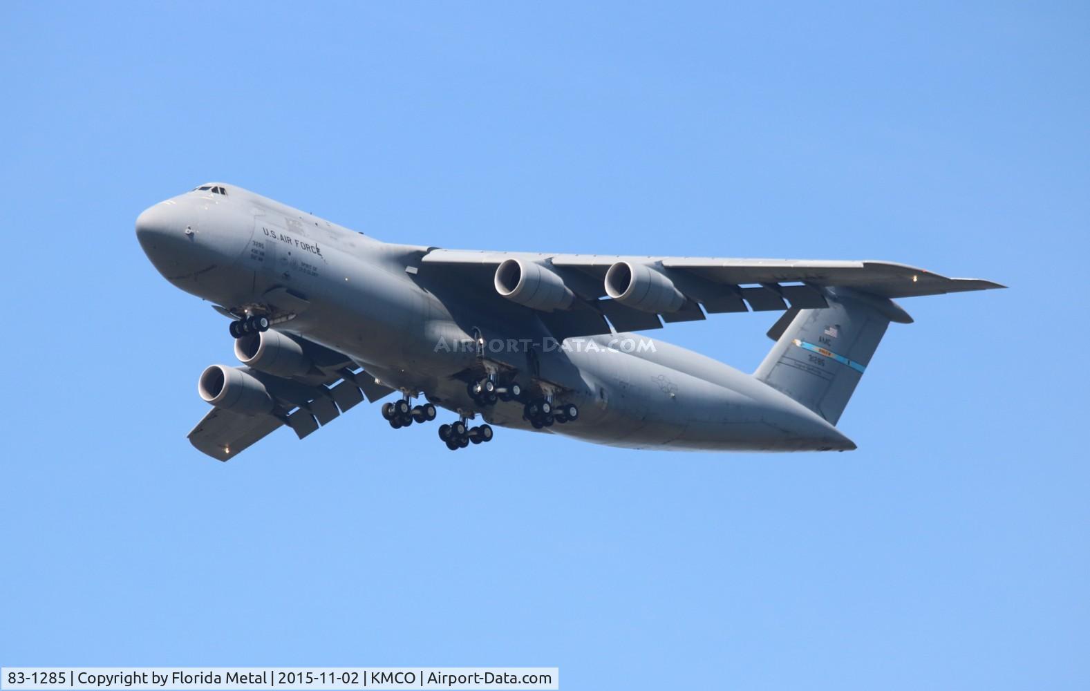 83-1285, 1983 Lockheed C-5M Super Galaxy C/N 500-0082, C-5M zx