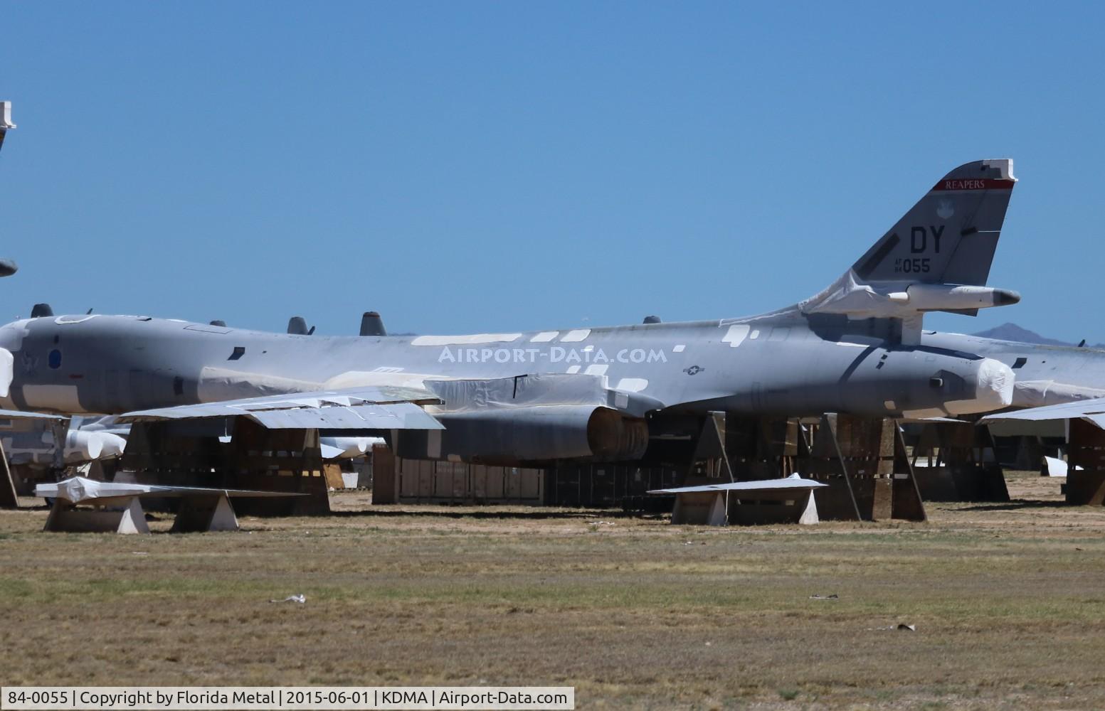 84-0055, 1984 Rockwell B-1B Lancer C/N 15, B-1 zx