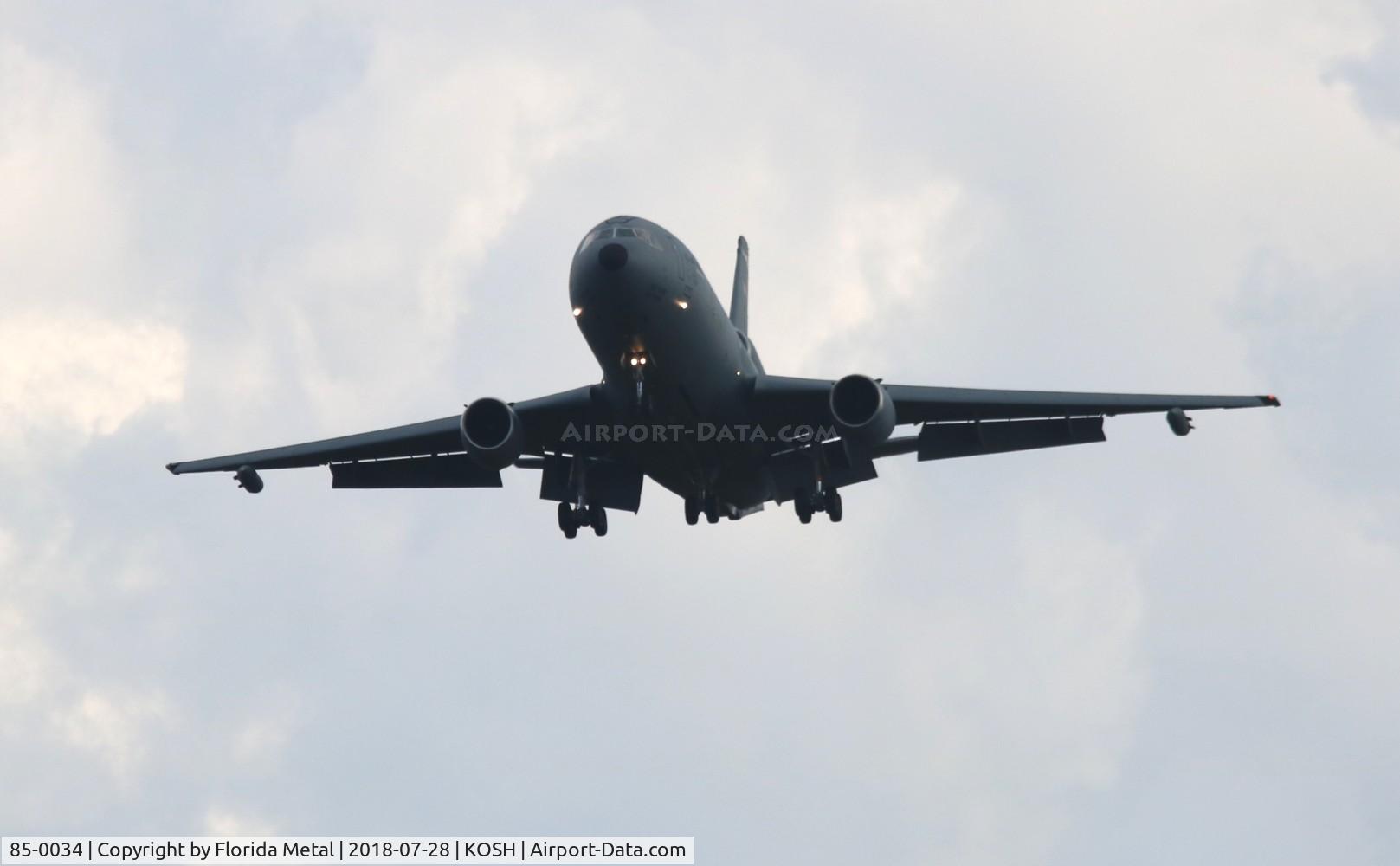85-0034, 1985 McDonnell Douglas KC-10A Extender C/N 48239, OSH 2018