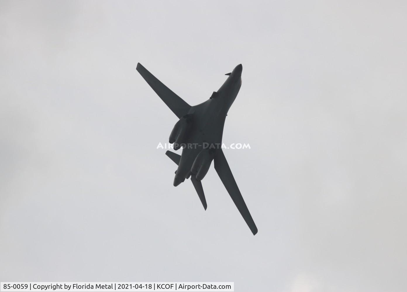 85-0059, 1985 Rockwell B-1B Lancer C/N 19, B-1 zx