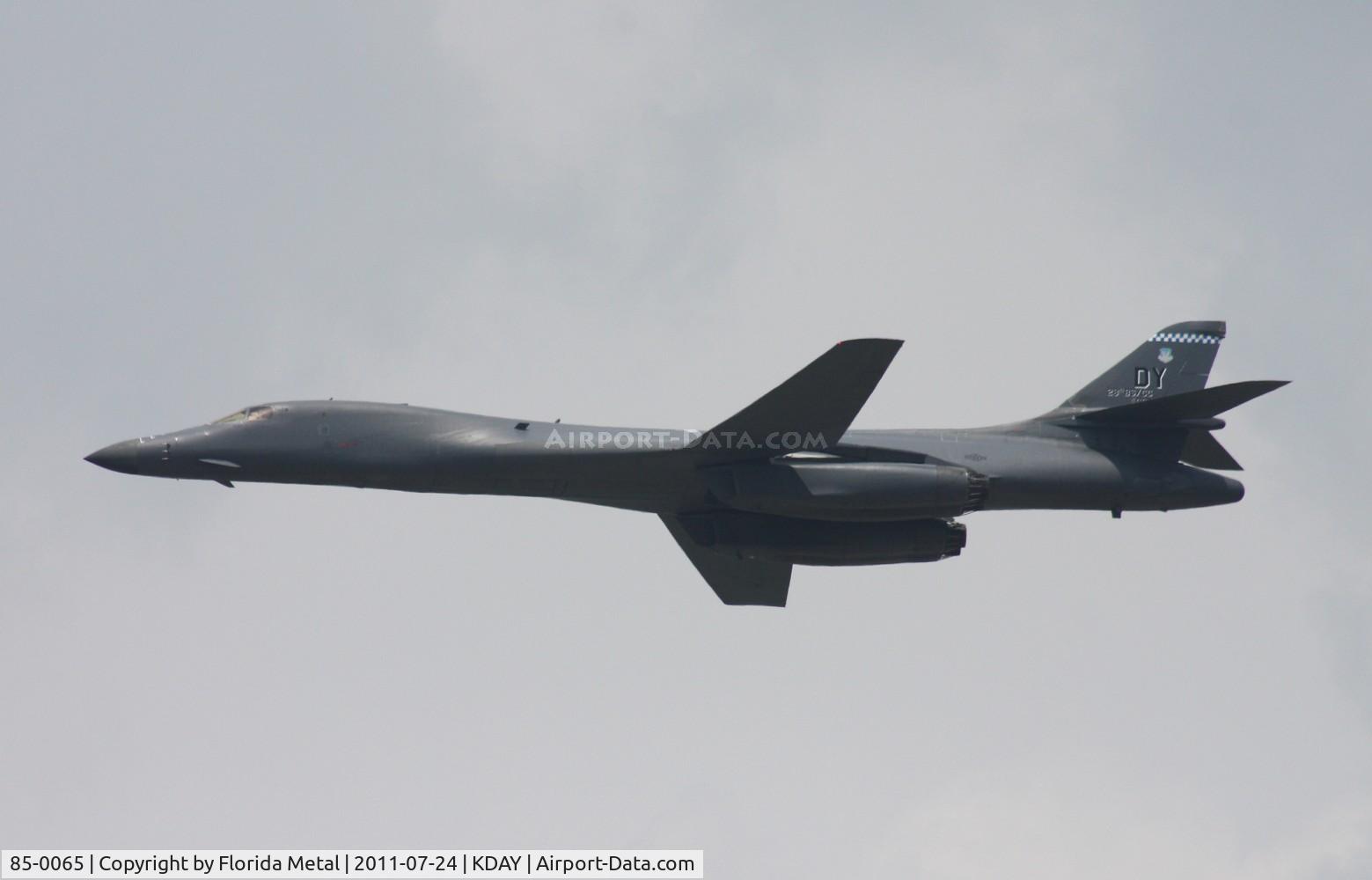 85-0065, 1985 Rockwell B-1B Lancer C/N 25, Dayton 2011 zx