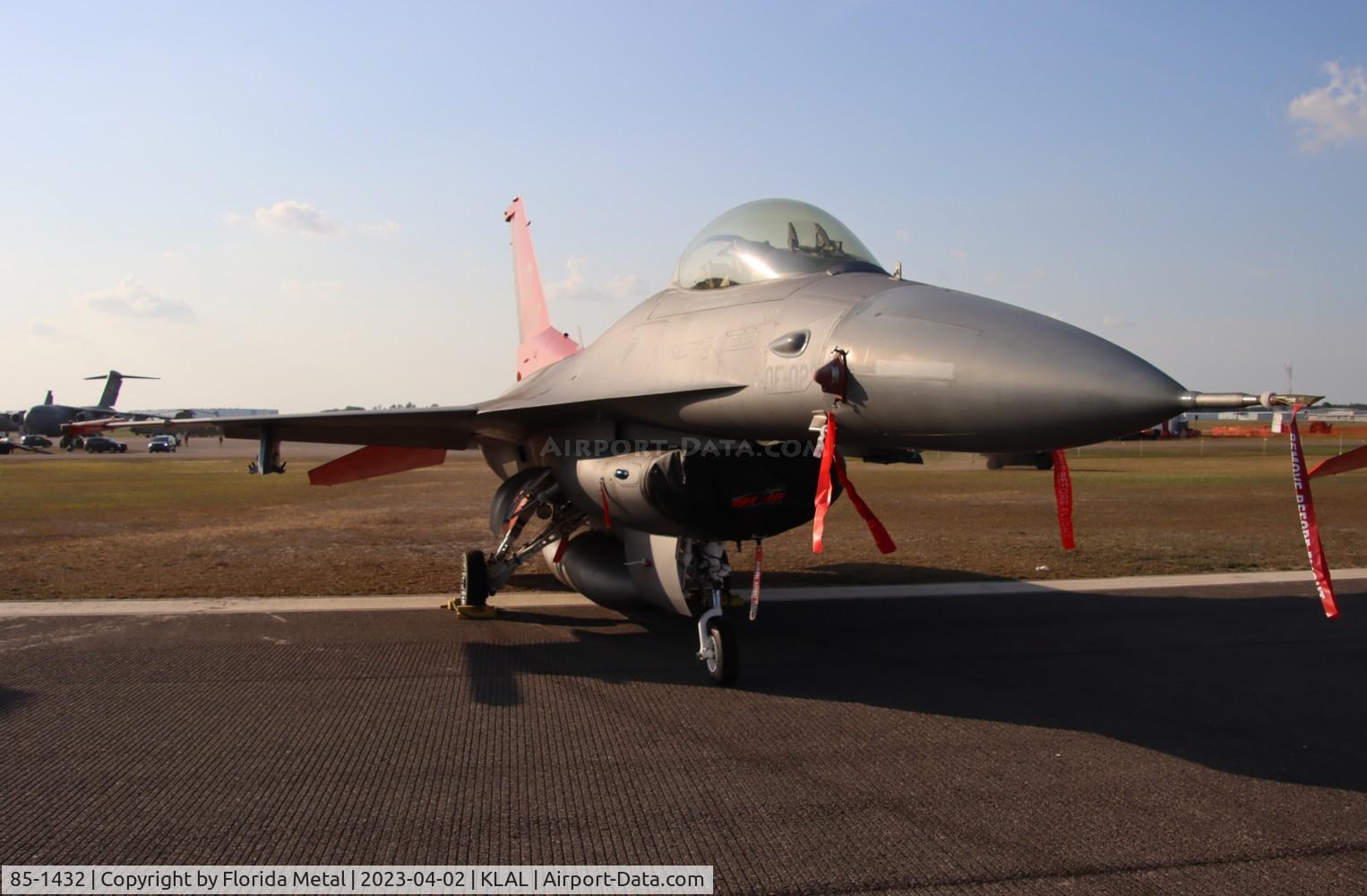 85-1432, 1985 General Dynamics QF-16C Fighting Falcon C/N 5C-212, Sun N Fun 2022 zx LAL